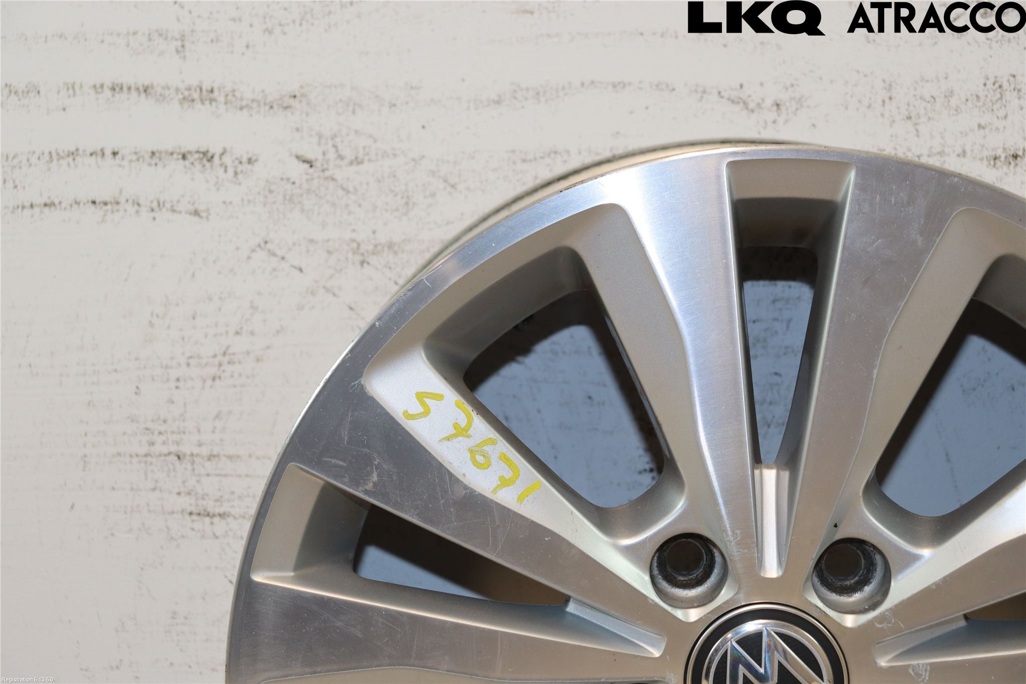 Volkswagen VW GOLF / E-GOLF VII 13-20 Felg Aluminium
