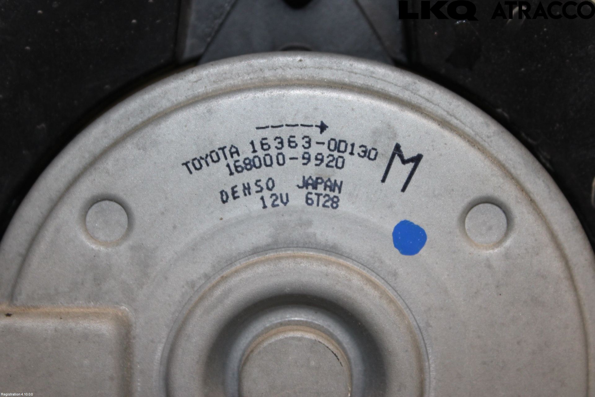 Toyota AVENSIS 16-18 Kjølevifte Elektrisk
