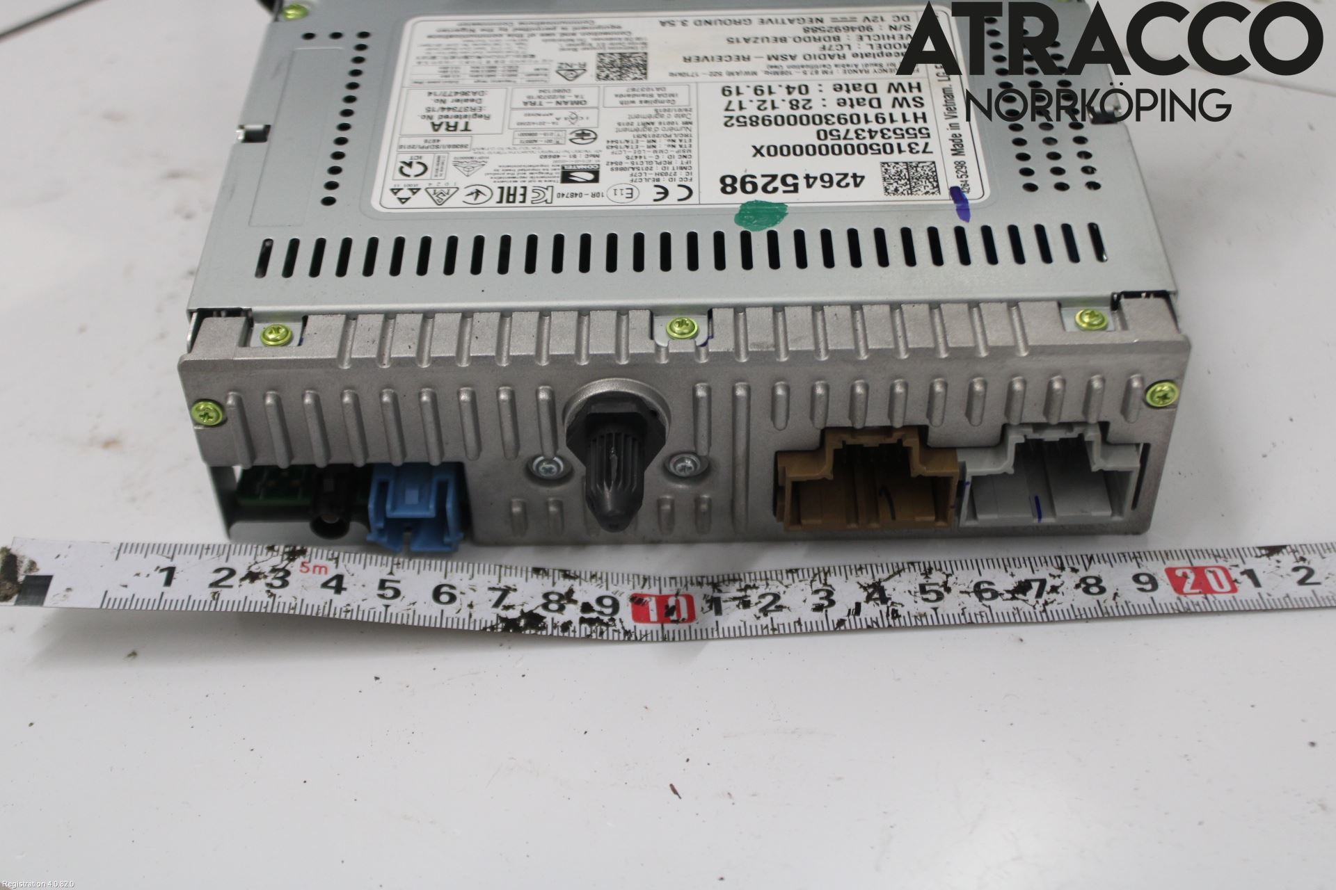 Opel CORSA E 15-19 Stereo Radio Med Cd
