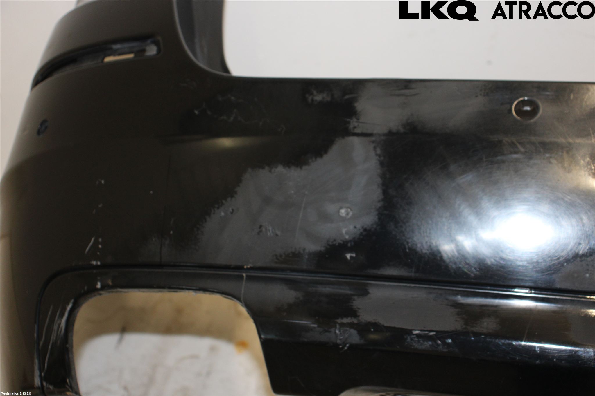 BMW 5 F10/F11/F18 09-17 Støtfanger Bak Overtrekk