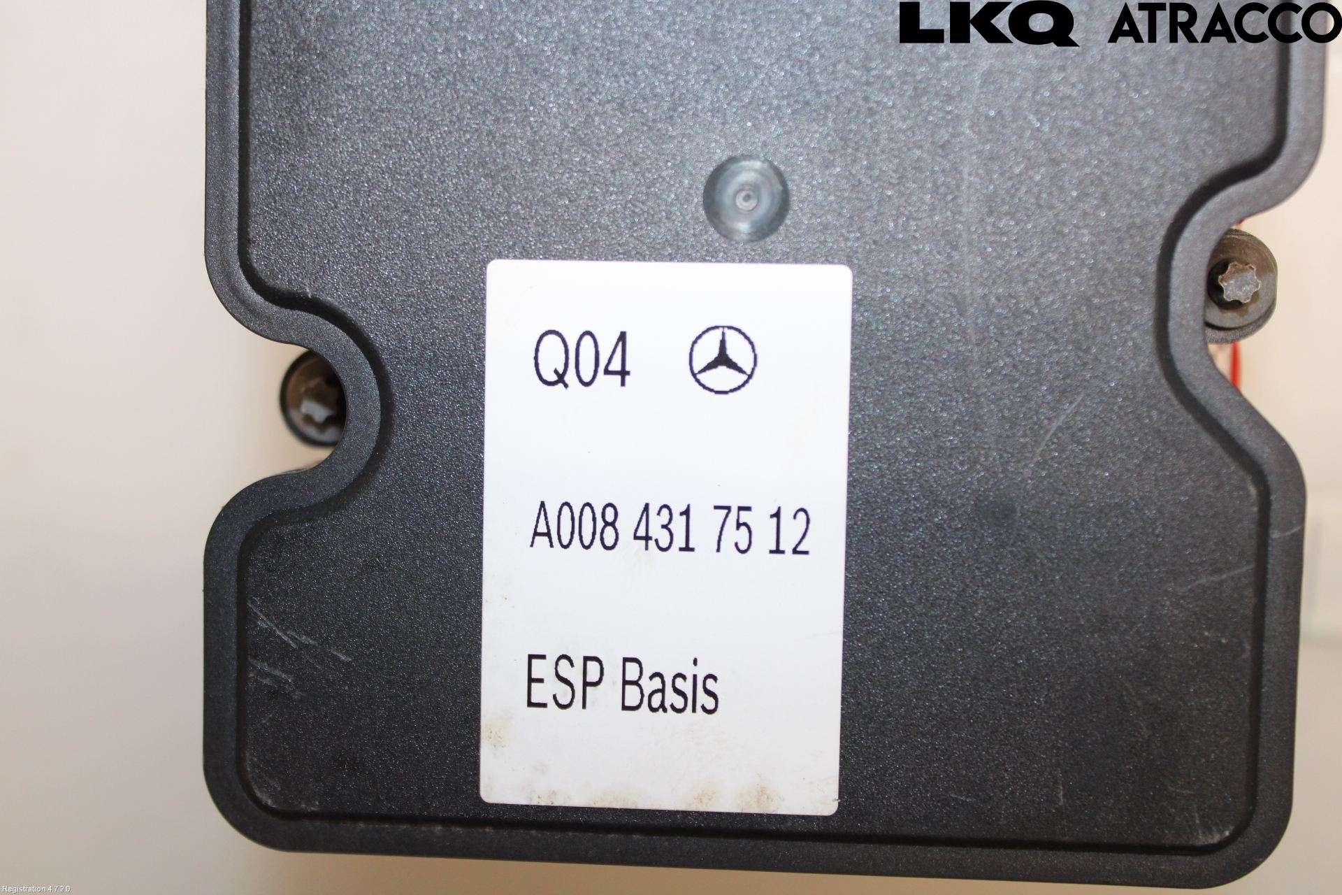 Mercedes-Benz MB B-KLASS (W246/W242) 12-19 Abs Hydraulikkaggregat