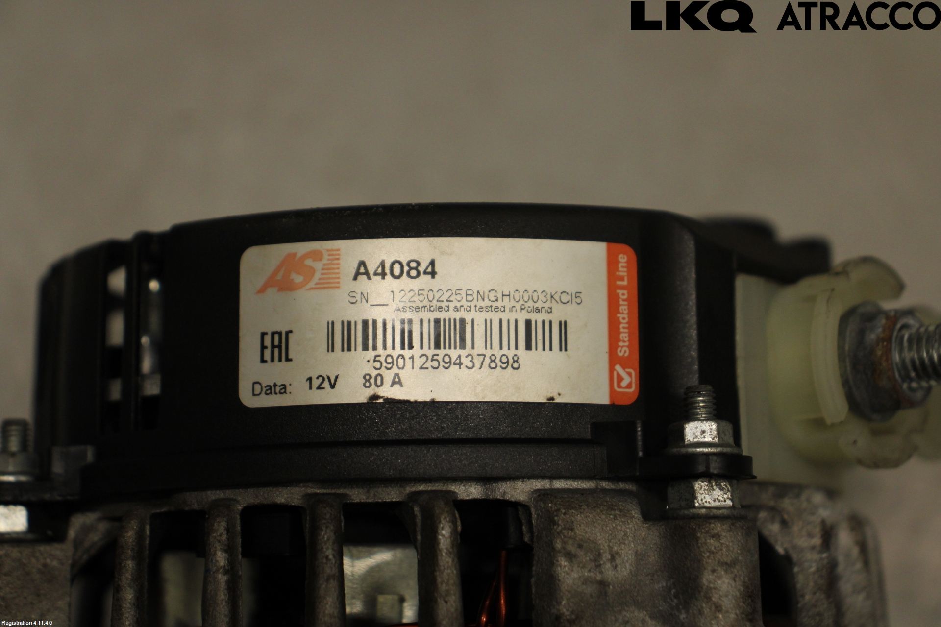 Toyota AYGO 06-14 Dynamo