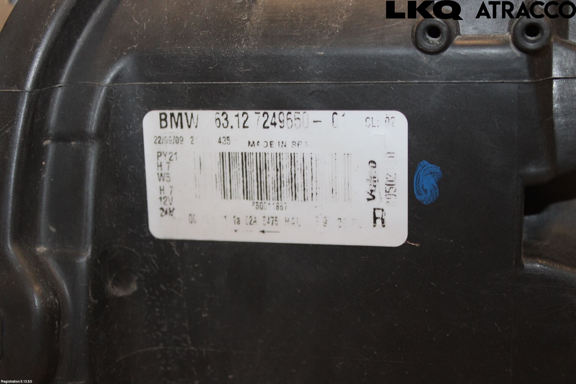 BMW 1 E87/81 5D/3D 03-11 Frontlykt Høyre