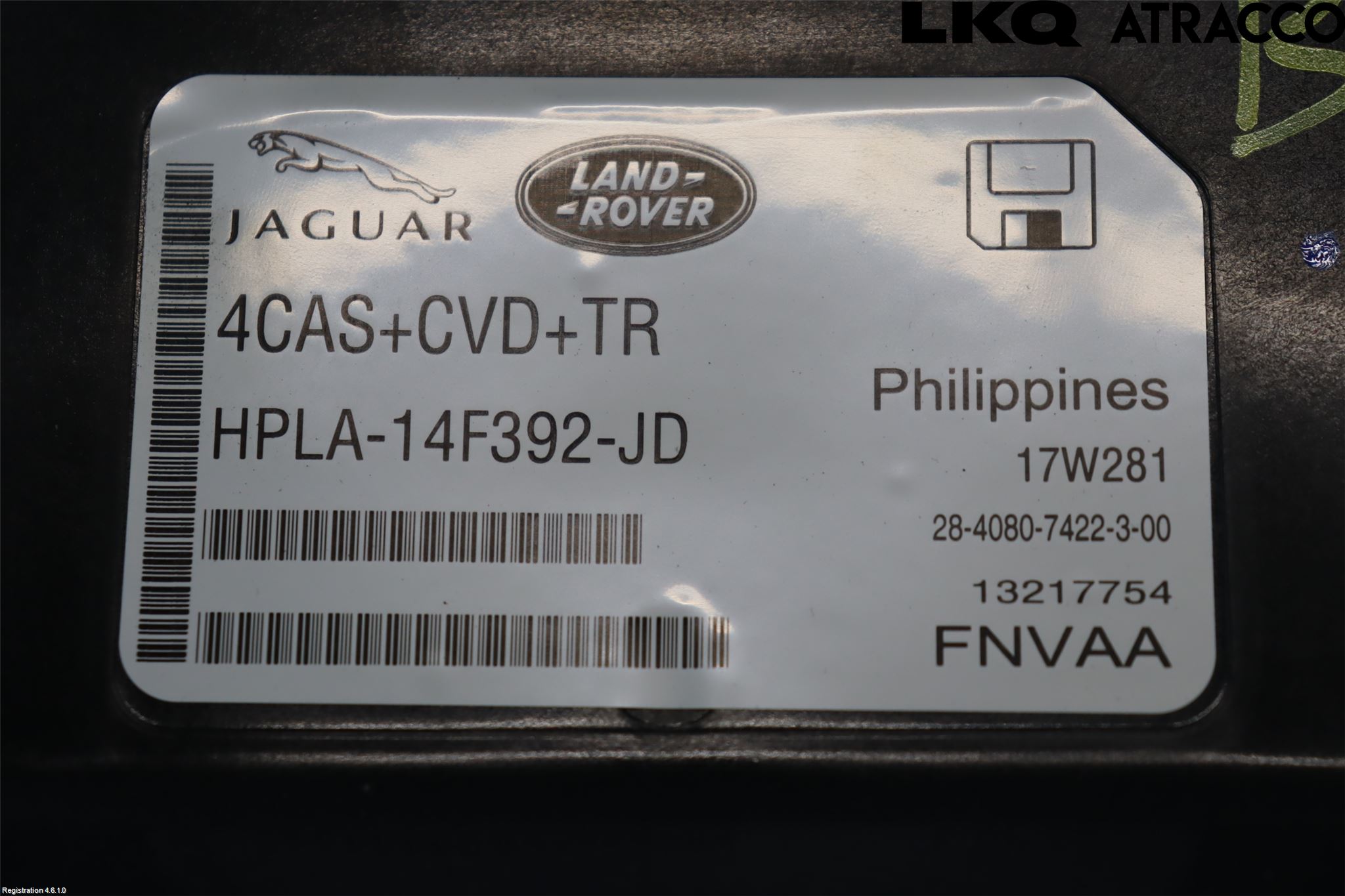 Jaguar XF (X260) 16-24 Styreenhet Fjæring