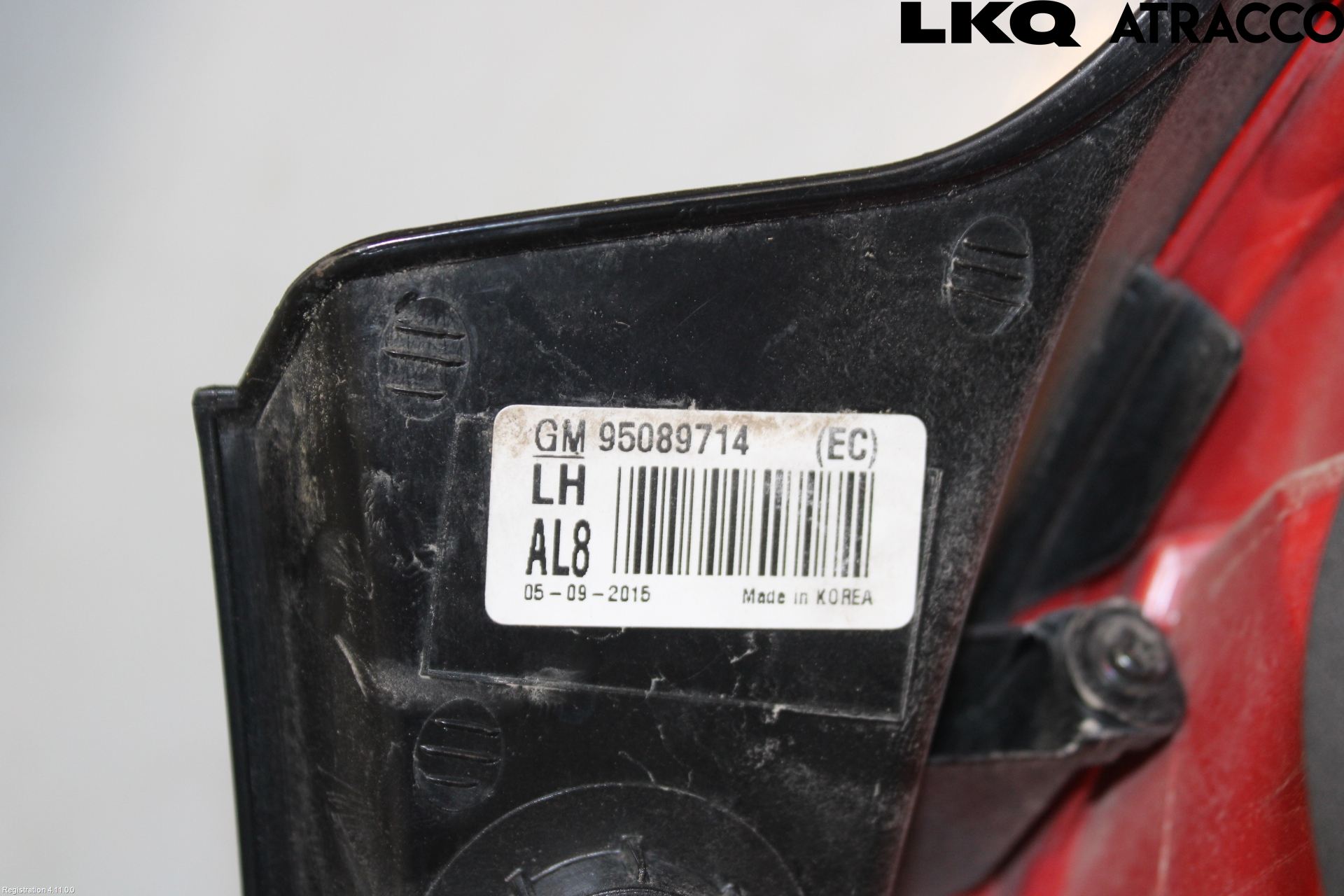 Opel MOKKA 13-20 Baklykt Venstre