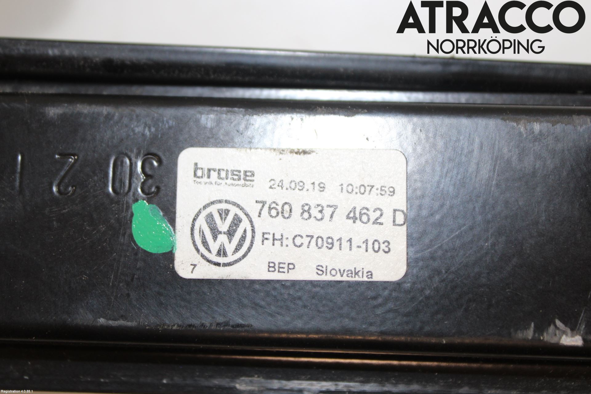 Volkswagen VW TOUAREG CR 18- Vindusheis El Komp