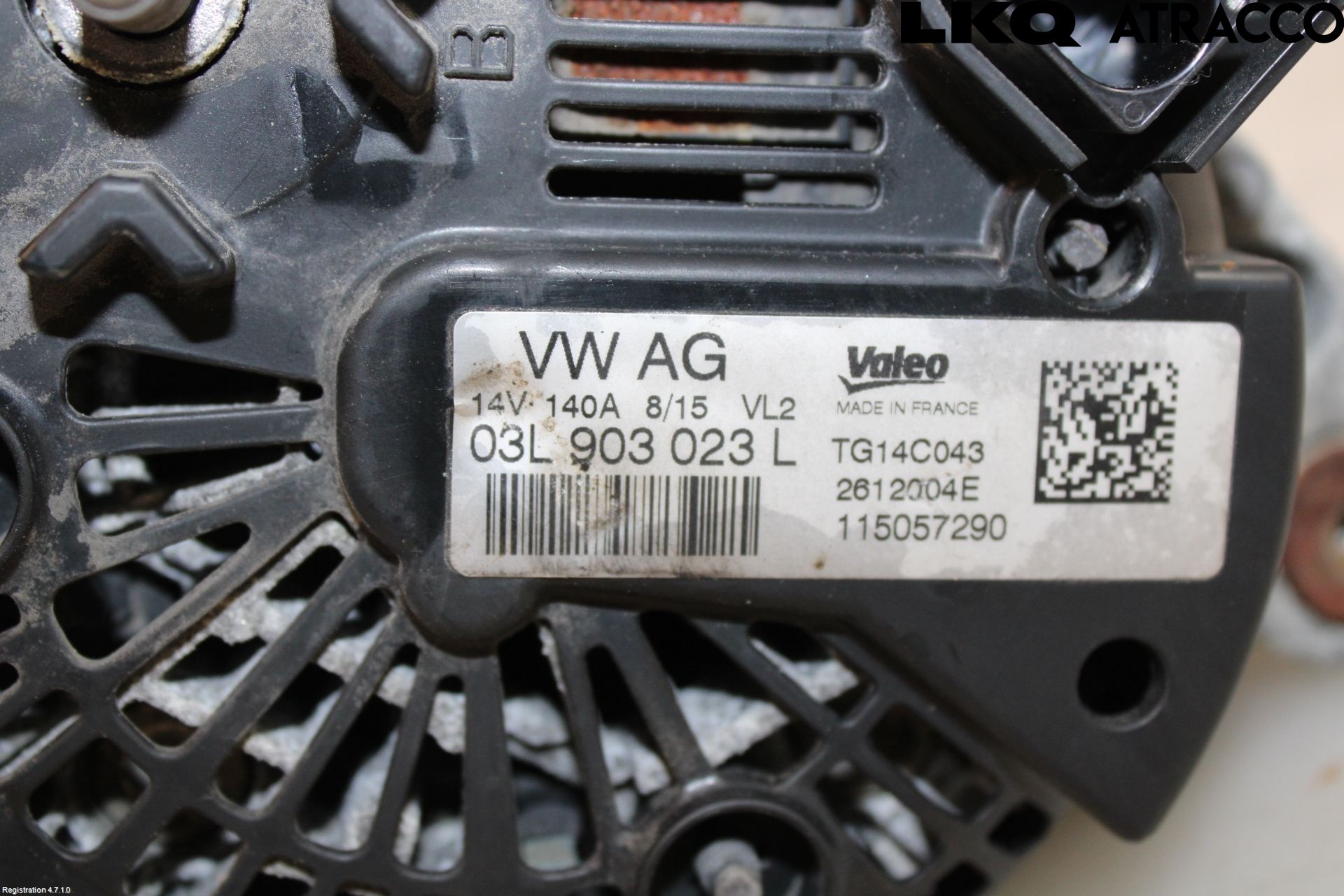 Audi A3/S3 8V 13-20 Dynamo