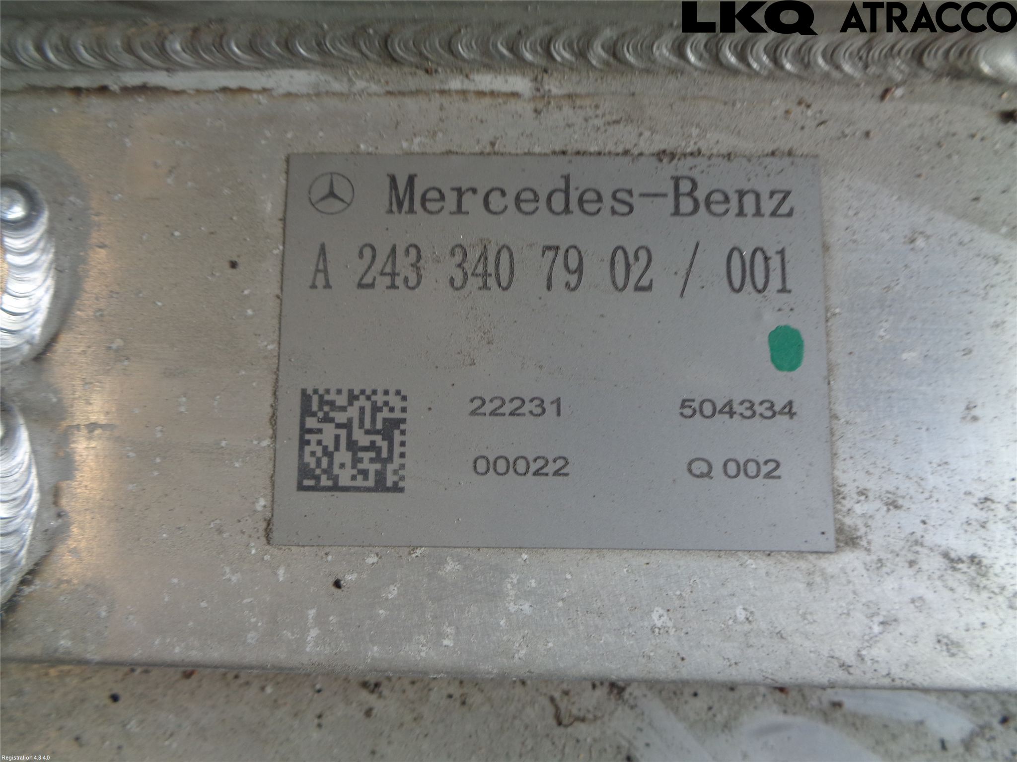 Mercedes-Benz MB EQA (H243) 21- Hybrid Batteri