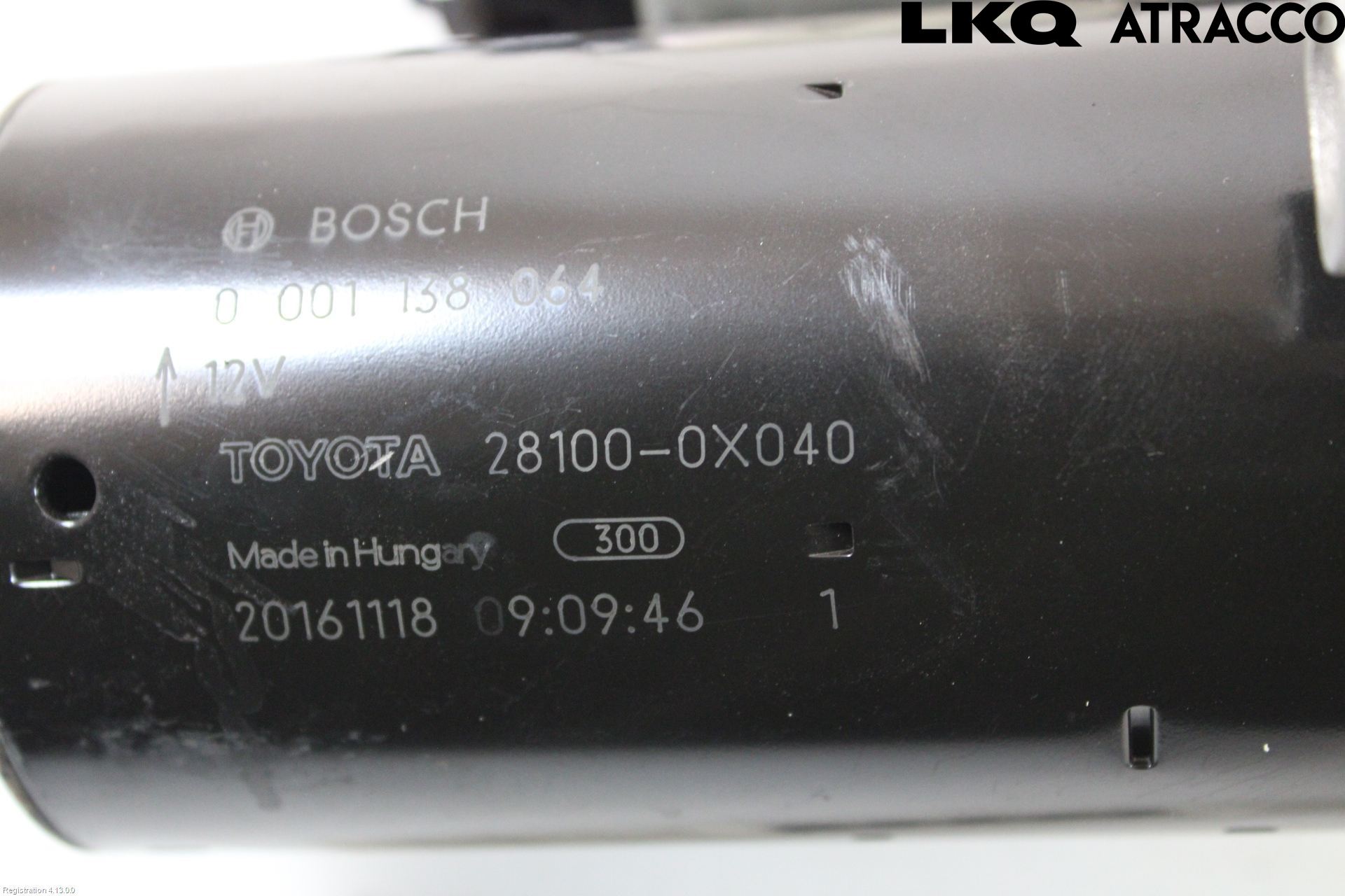 Toyota AVENSIS 16-18 Startmotor Diesel