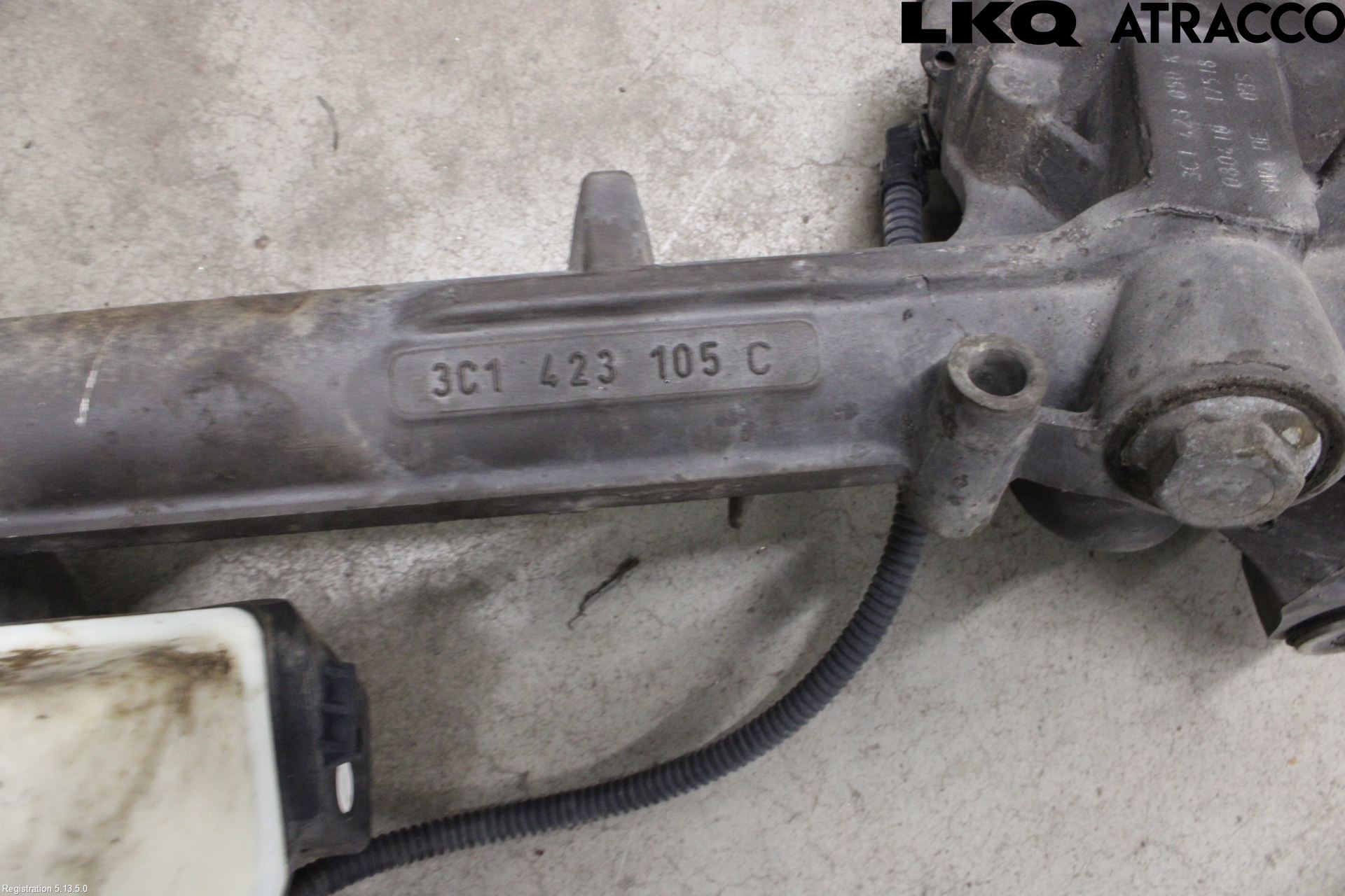 Volkswagen VW PASSAT 05-11 Servo Snekke - Tannstang