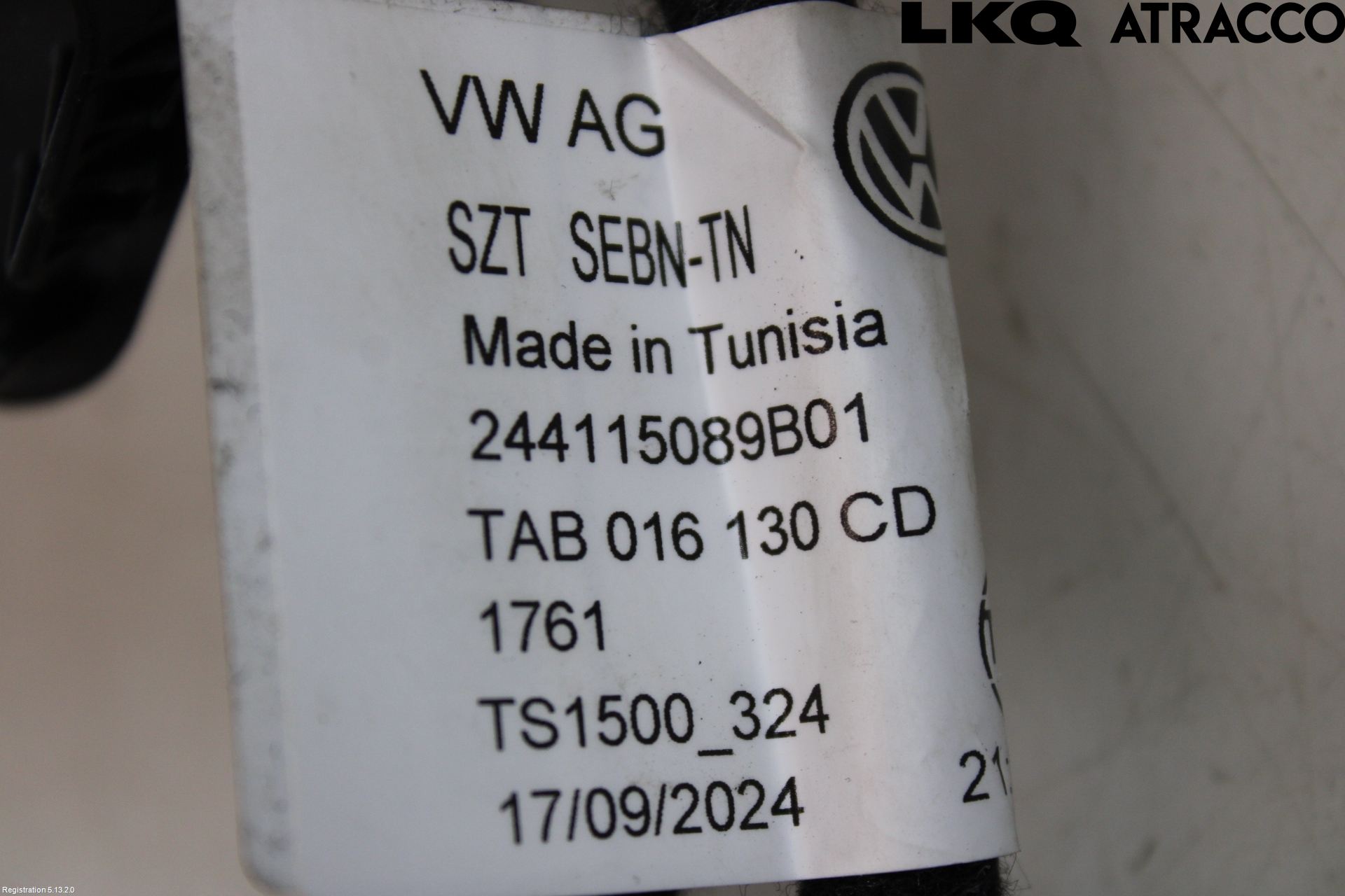 Volkswagen VW ID.7/TOURER 24- Ledningsnett
