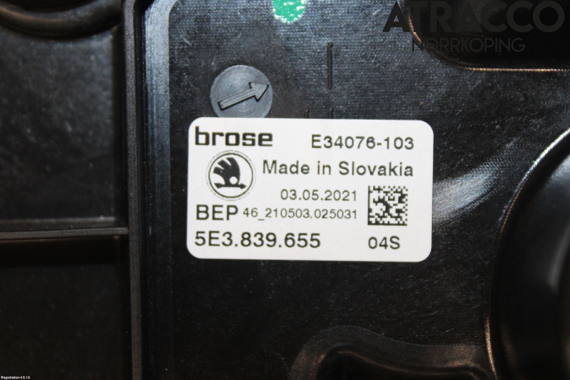 Skoda OCTAVIA (NX) 20- Vindusheis El Komp
