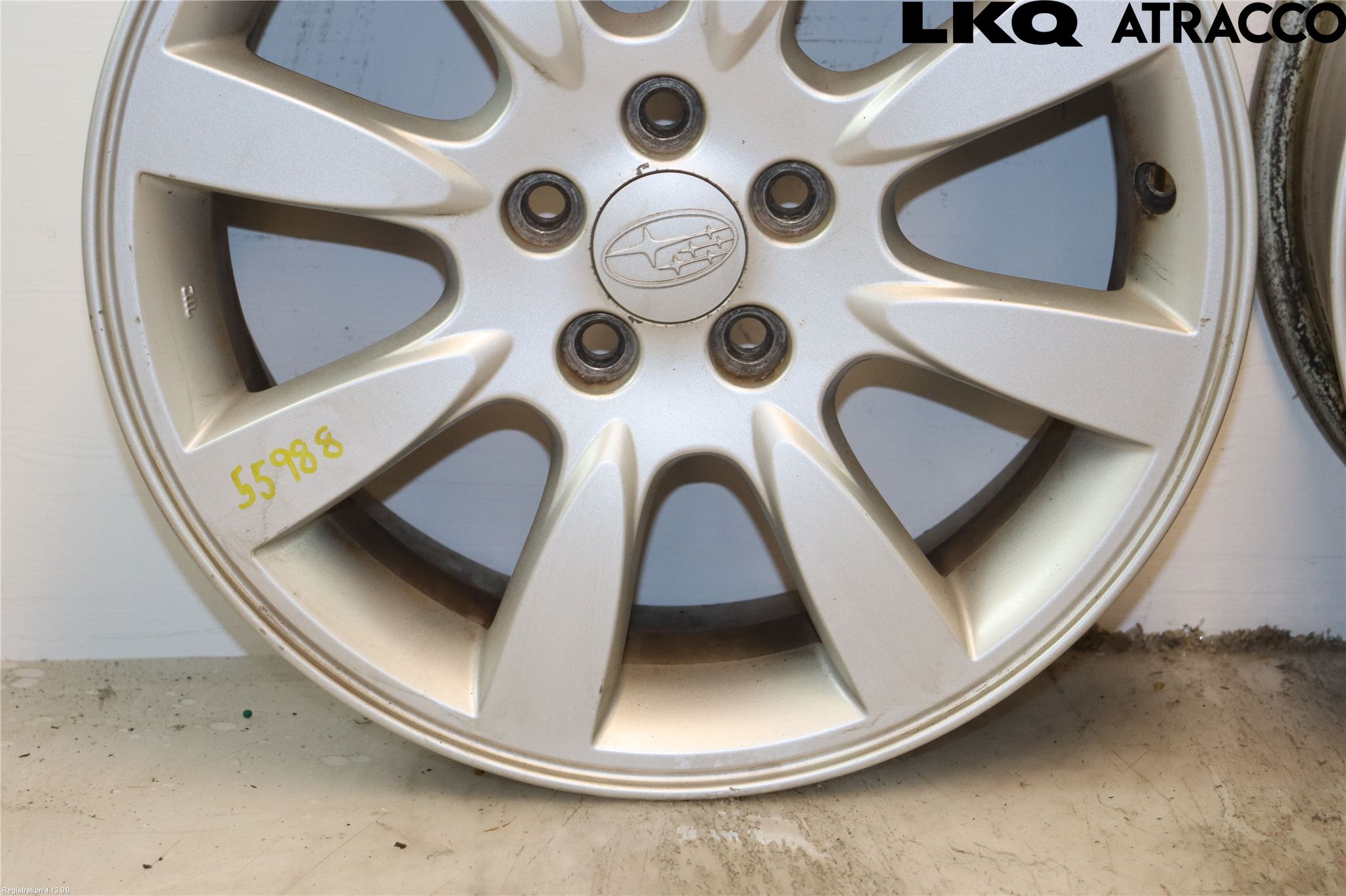 Subaru LEGACY 10-14 Felg Aluminium Sett 4Stk