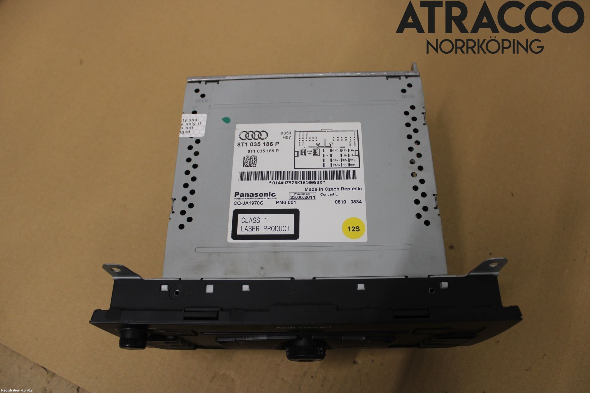Audi A4 12-15 Stereo Radio Med Cd