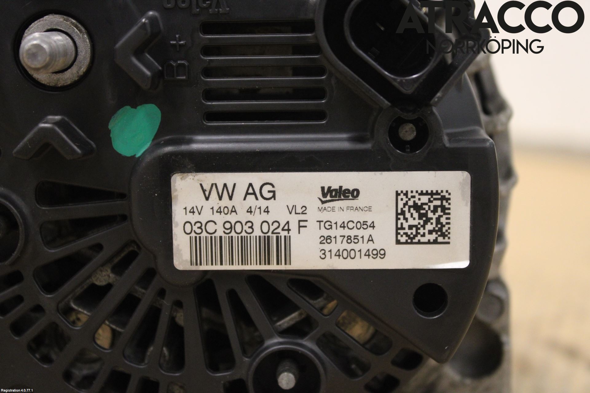 Volkswagen VW PASSAT 11-14 Dynamo