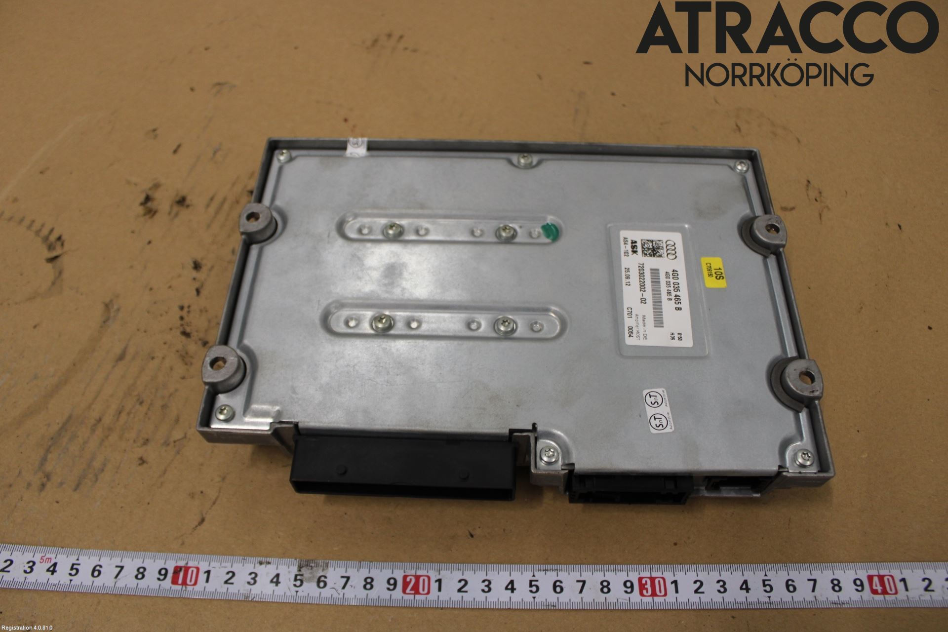 Audi A6/S6 4G 11-18 Stereo Forsterker