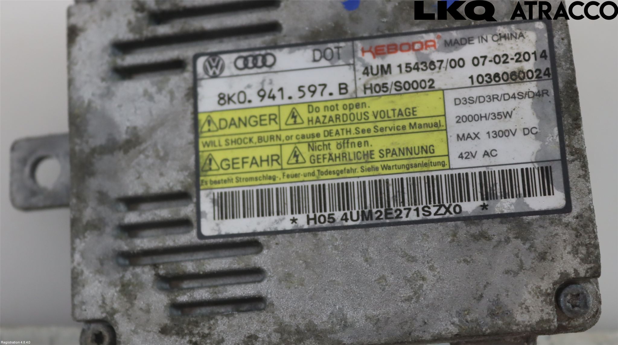 Volkswagen VW PASSAT 11-14 Styreenhet Xenon