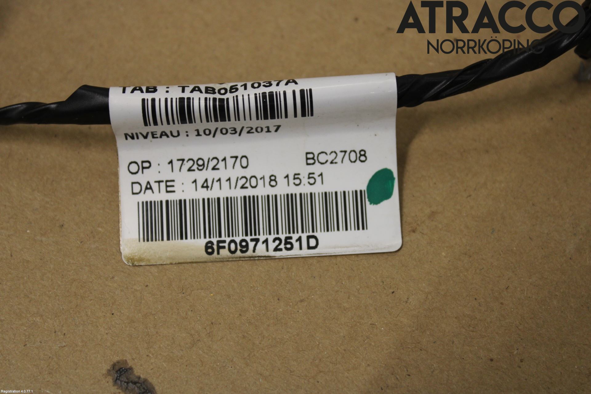 Seat IBIZA V 17-20 Sensor Ryggesensor