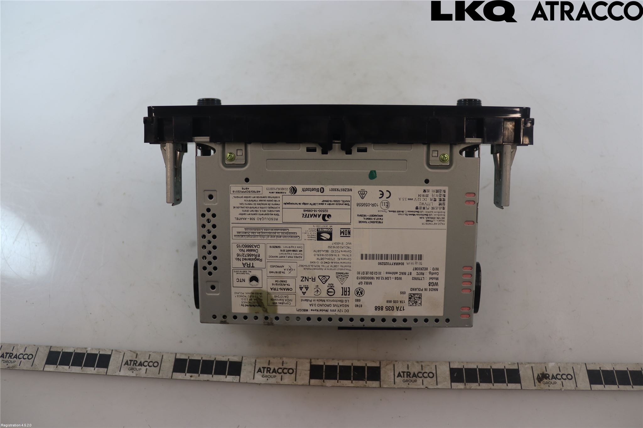 Volkswagen VW JETTA VI 11- Stereo Radio Med Cd