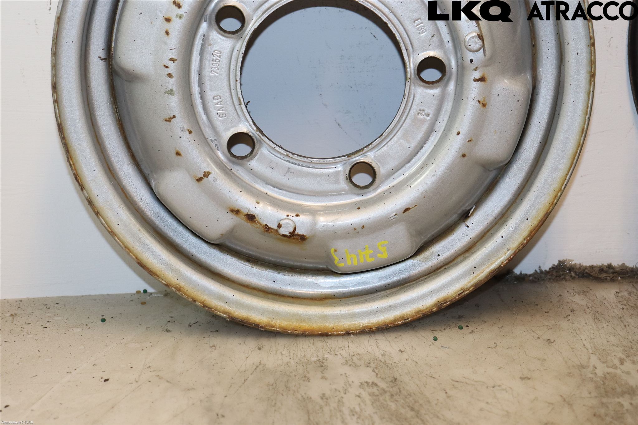Saab 95/96 Felg Stål Sett 4Stk