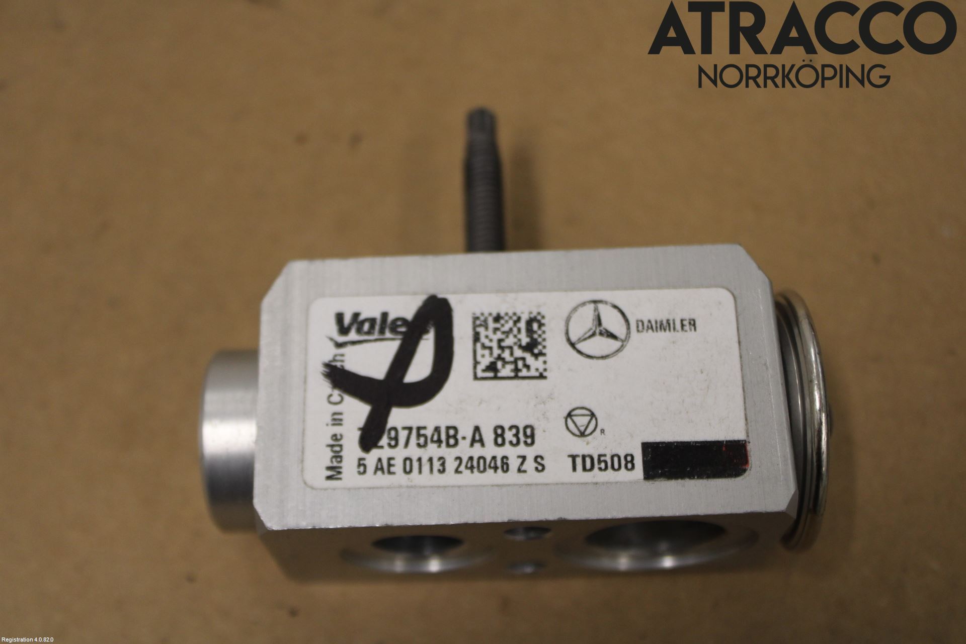 Mercedes-Benz MB C-KLASS (W205) 14-21 Varme Ac Ekspansjonsventil
