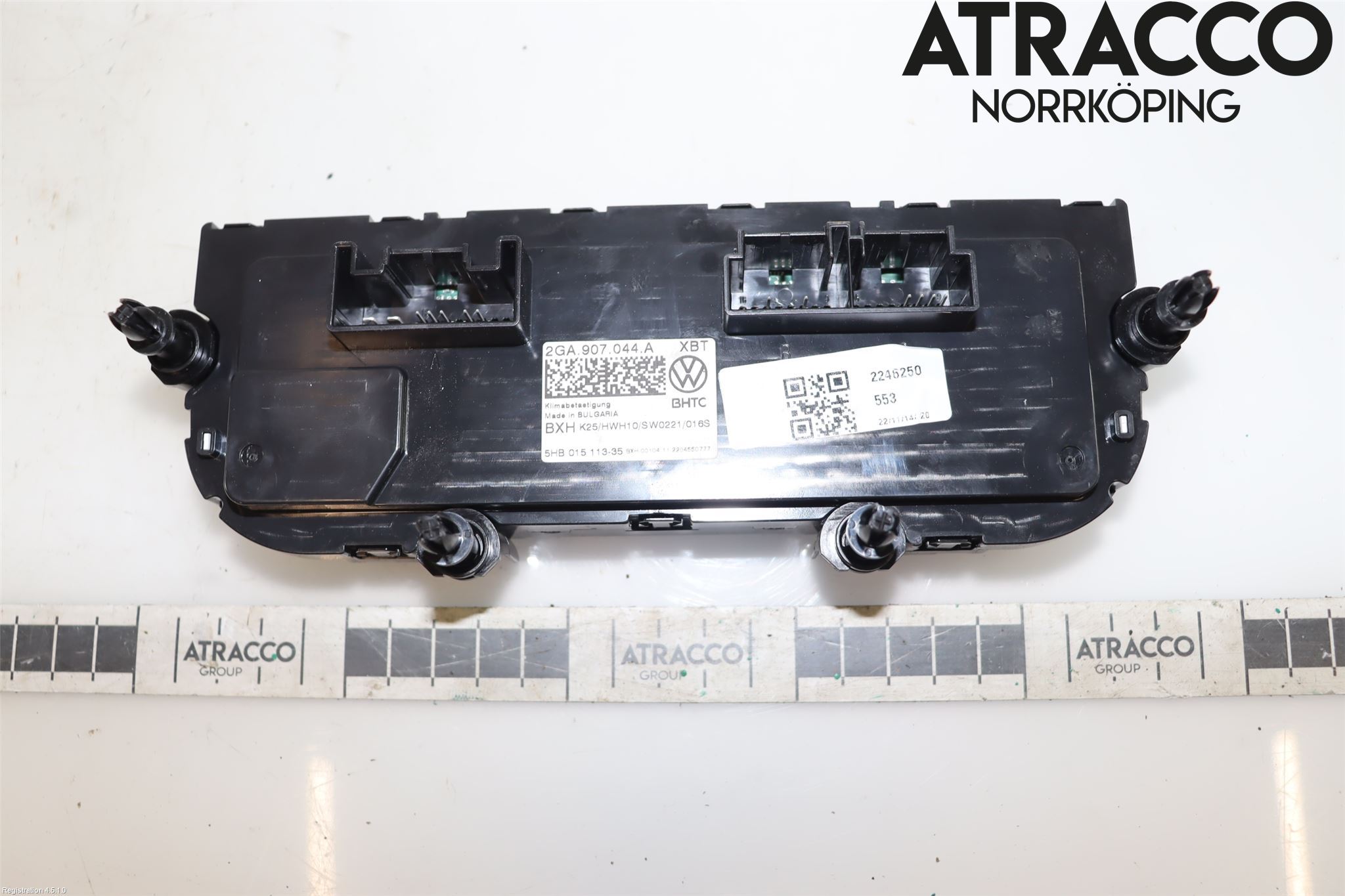 Volkswagen VW T-ROC 18- Varmeapparat Panel(Regulering)