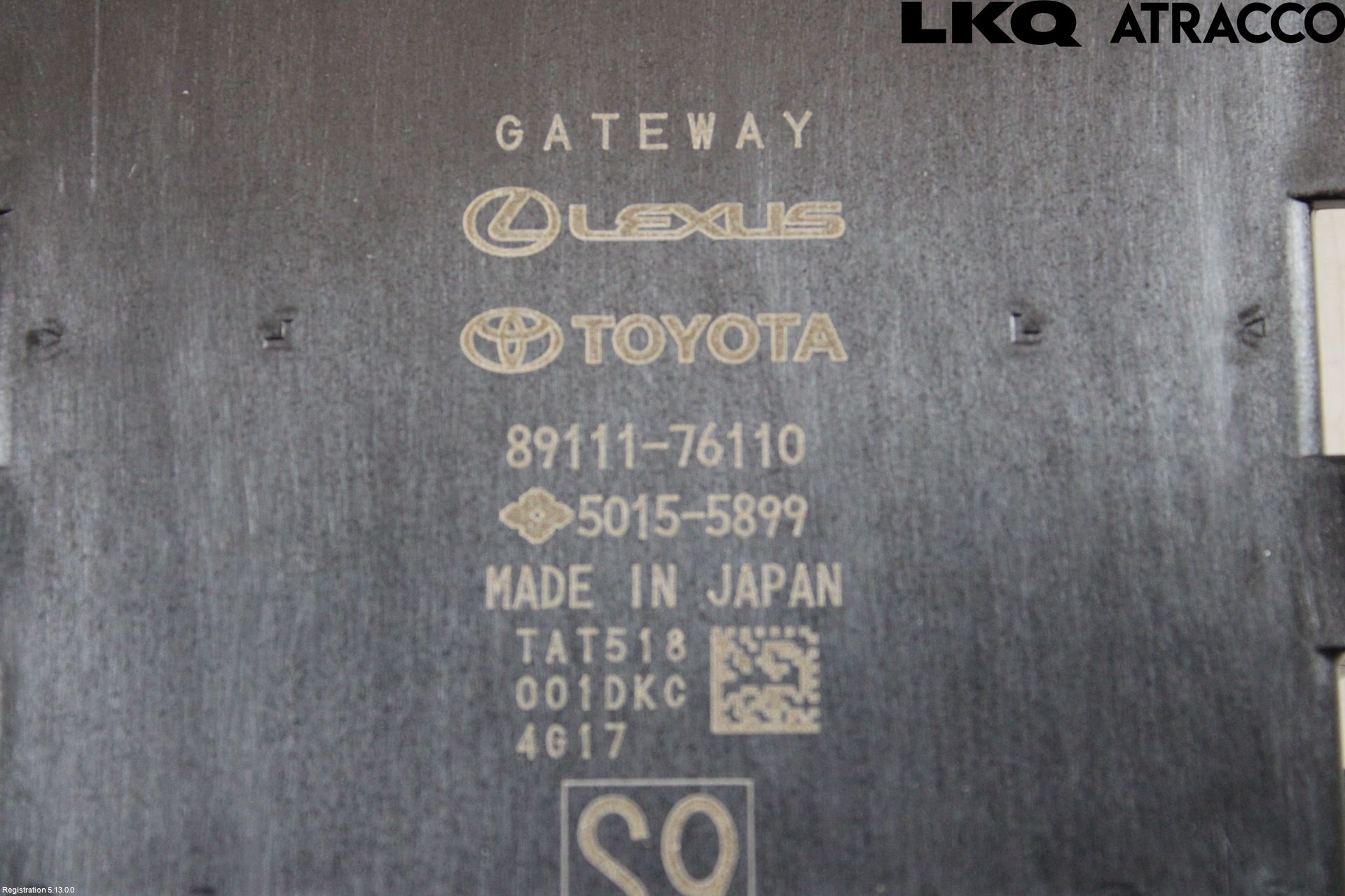 Lexus UX/300e 19- Styreenhet Øvrig