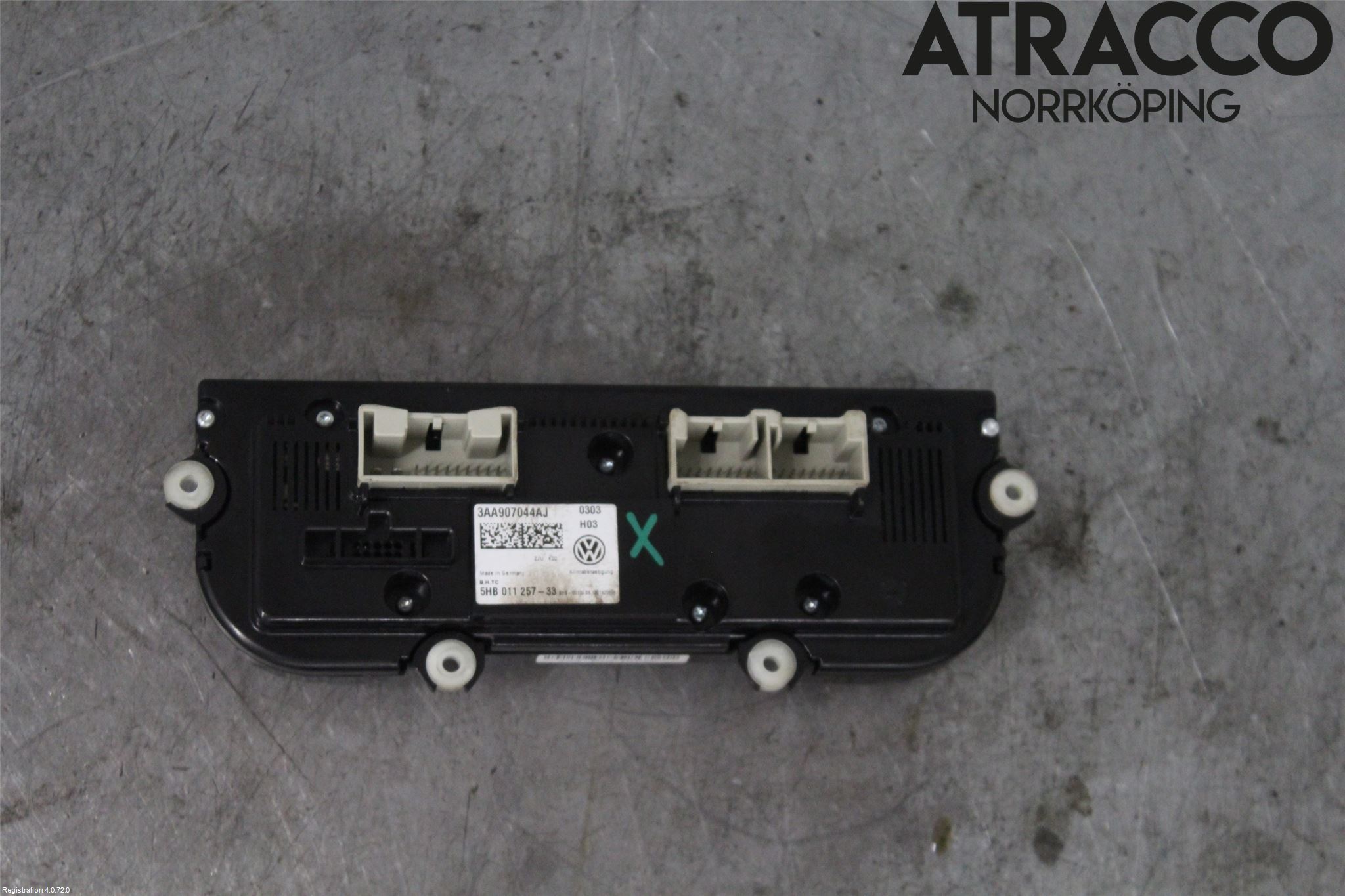 Volkswagen VW PASSAT 11-14 Varmeapparat Panel(Regulering)