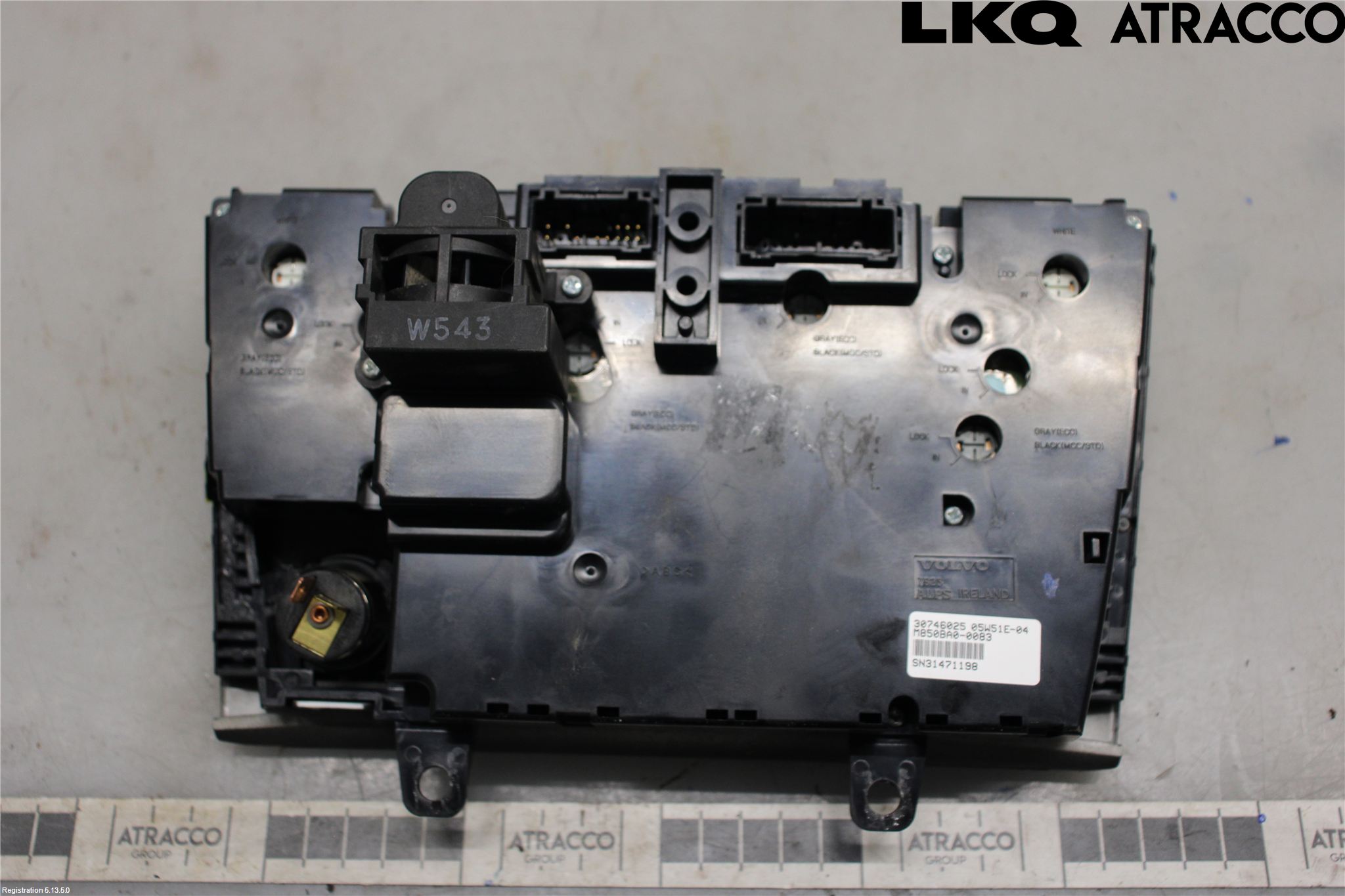 Volvo XC90 03-06 Varme Ac Betjening-Display