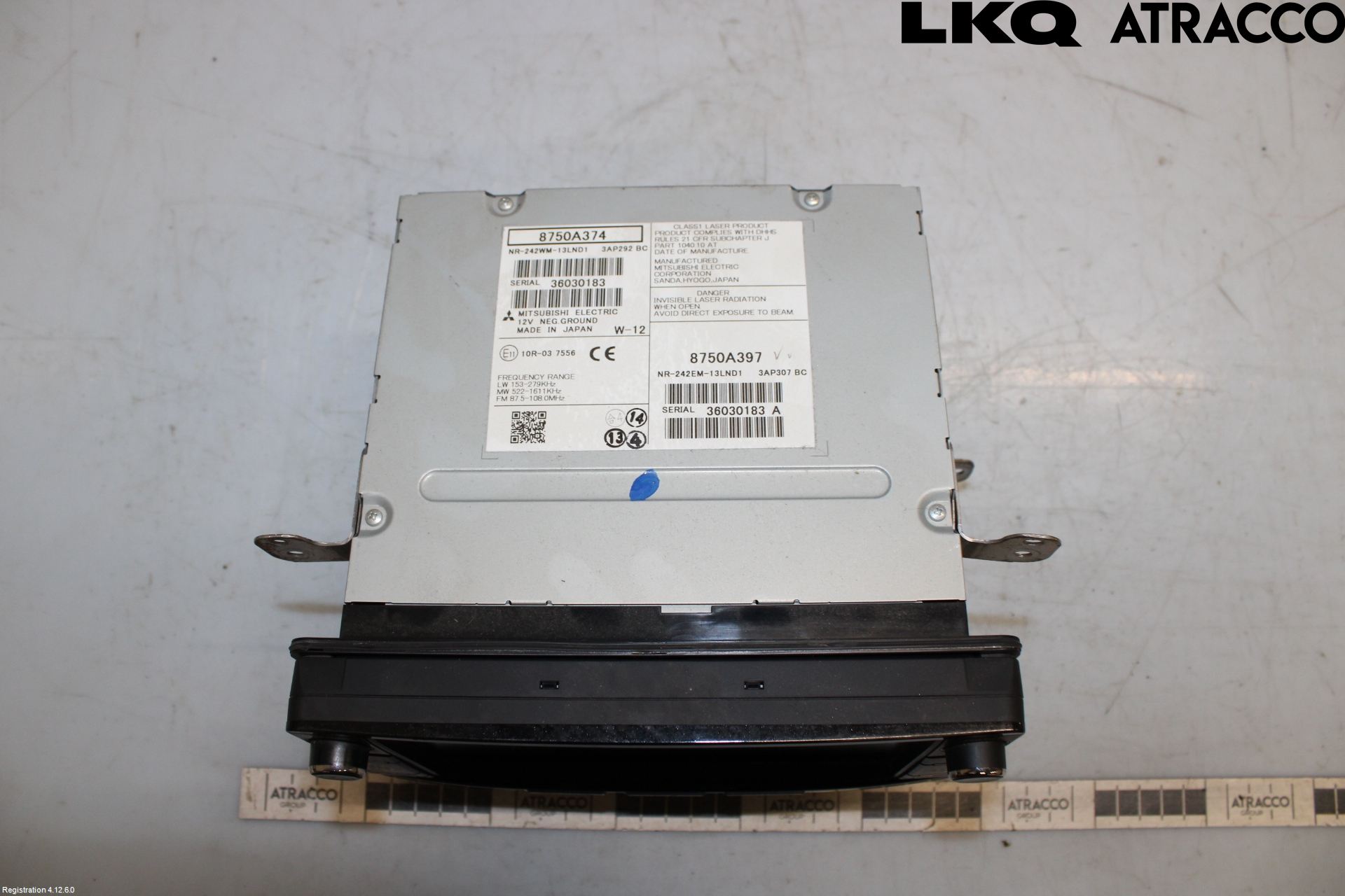 Mitsubishi OUTLANDER 13-21 Stereo Radio Med Cd