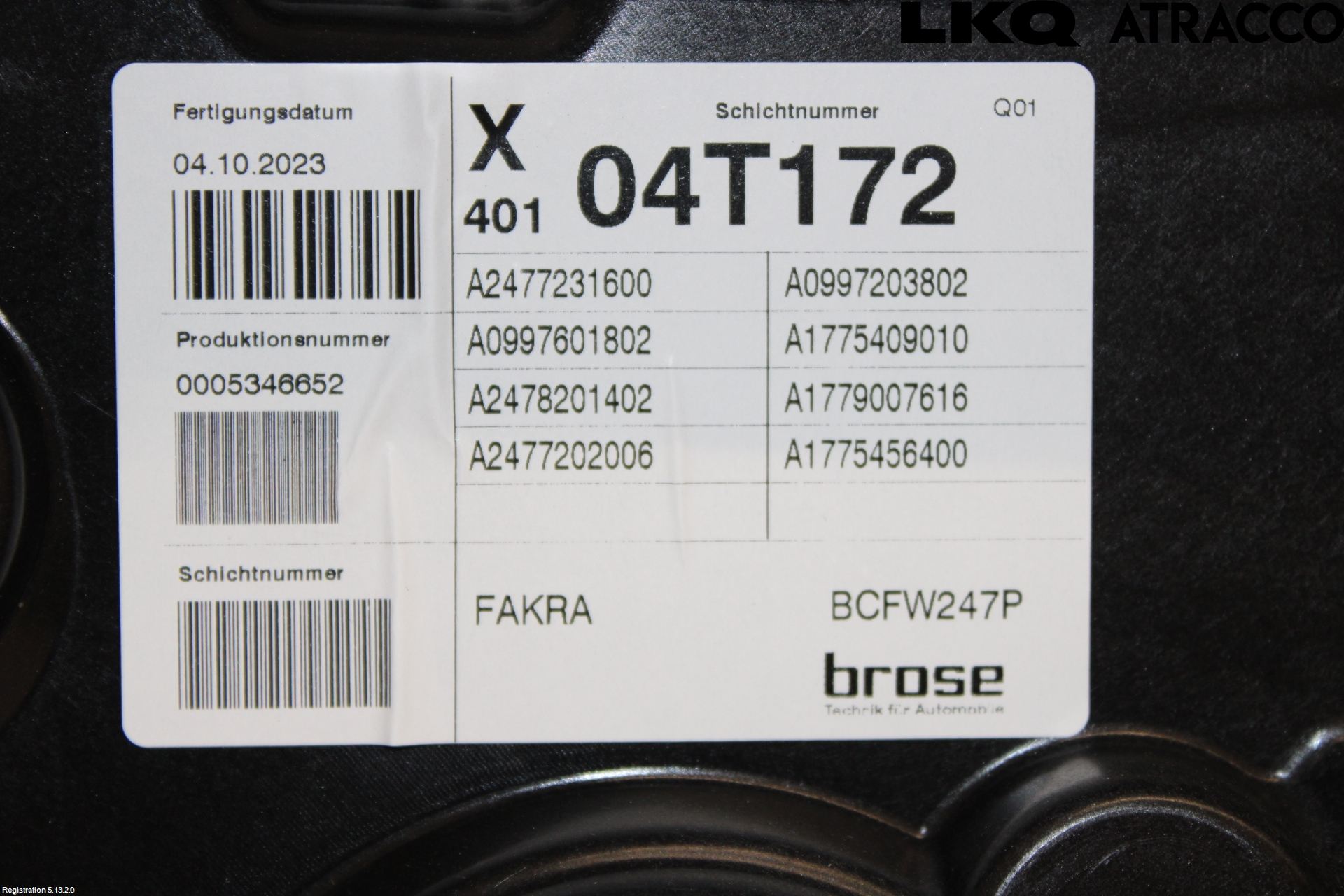 Mercedes-Benz MB EQB (X243) 22- Vindusheis El Komp