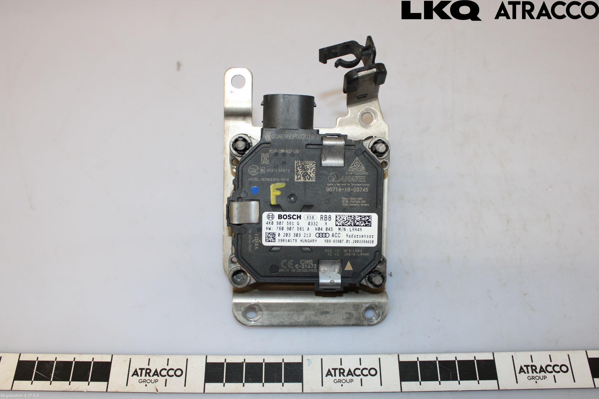 Audi A6 F2/C8 19- Sensor Kollisjonsbeskyttelse