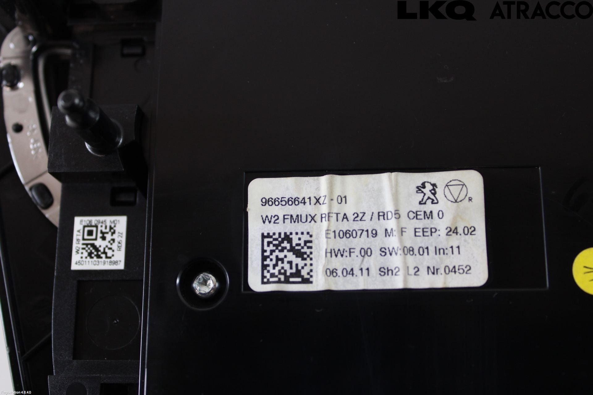 Peugeot 508 11-18 Varmeapparat Panel(Regulering)