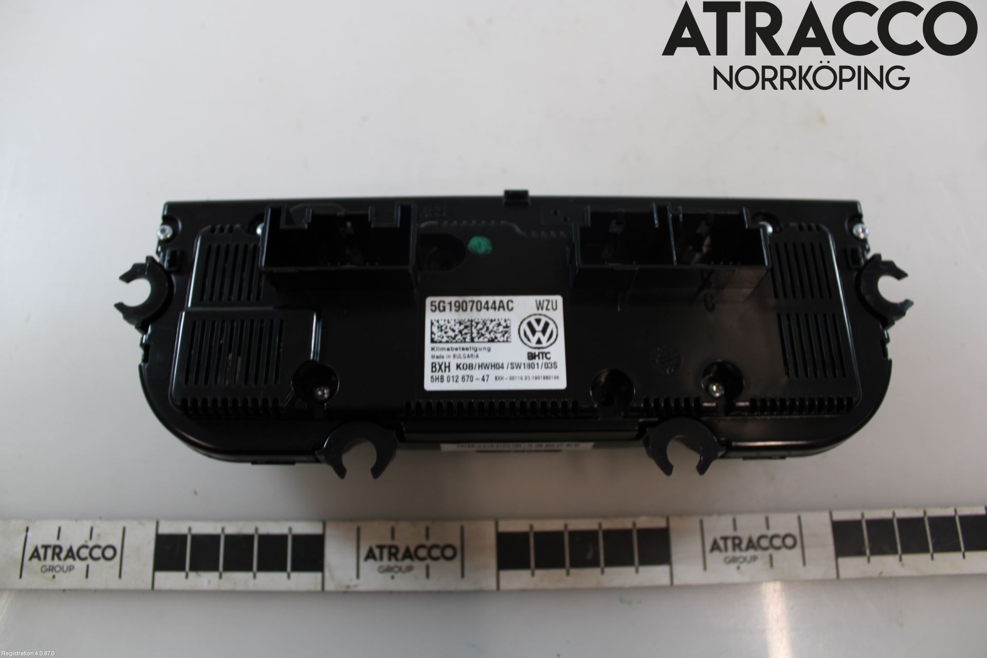 Volkswagen VW GOLF / E-GOLF VII 13-20 Varmeapparat Panel(Regulering)
