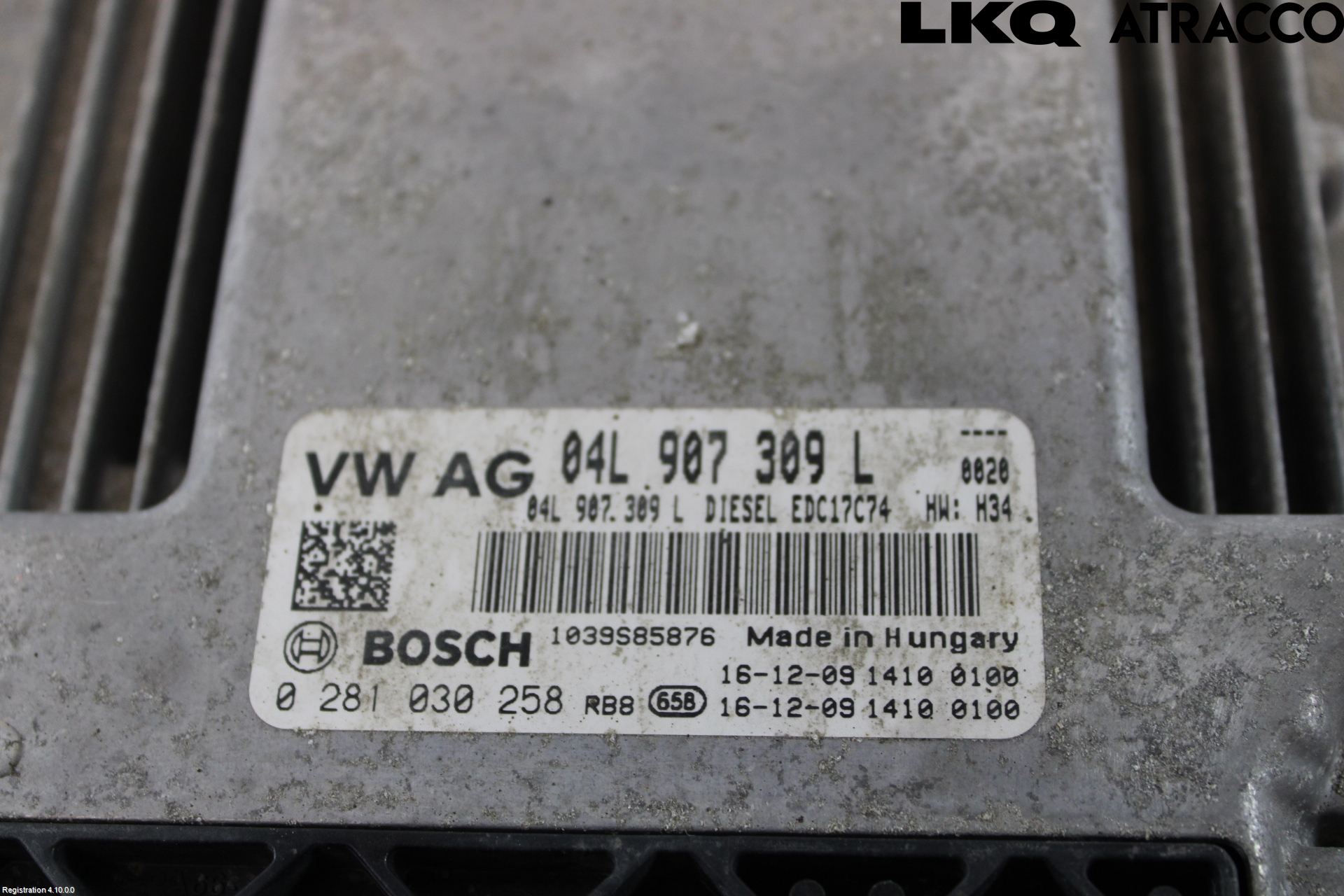 Audi A4/S4 B9 16-19 Styreenhet Dieselpumpe