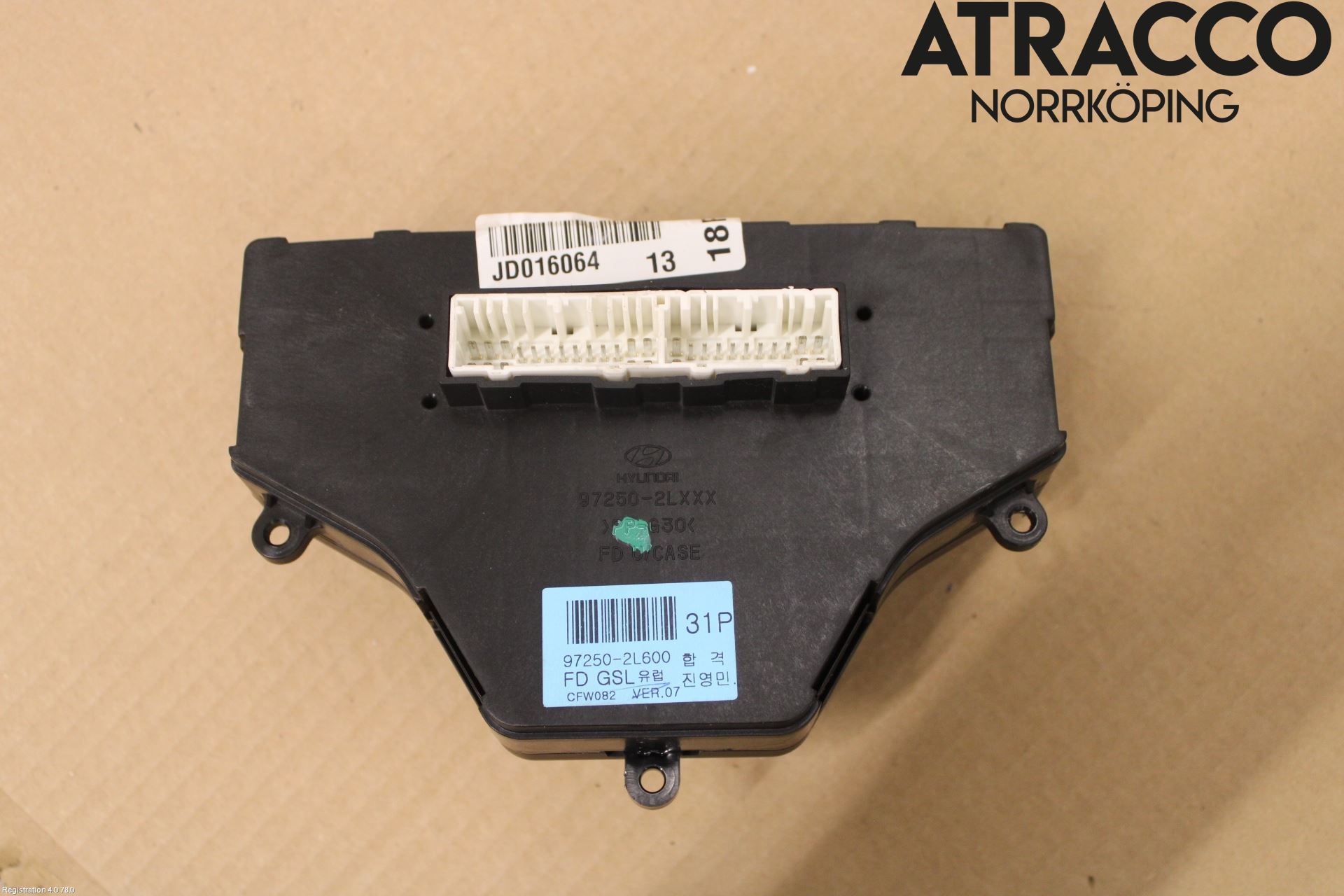 Hyundai i30 FD 07-12 Varmeapparat Panel(Regulering)