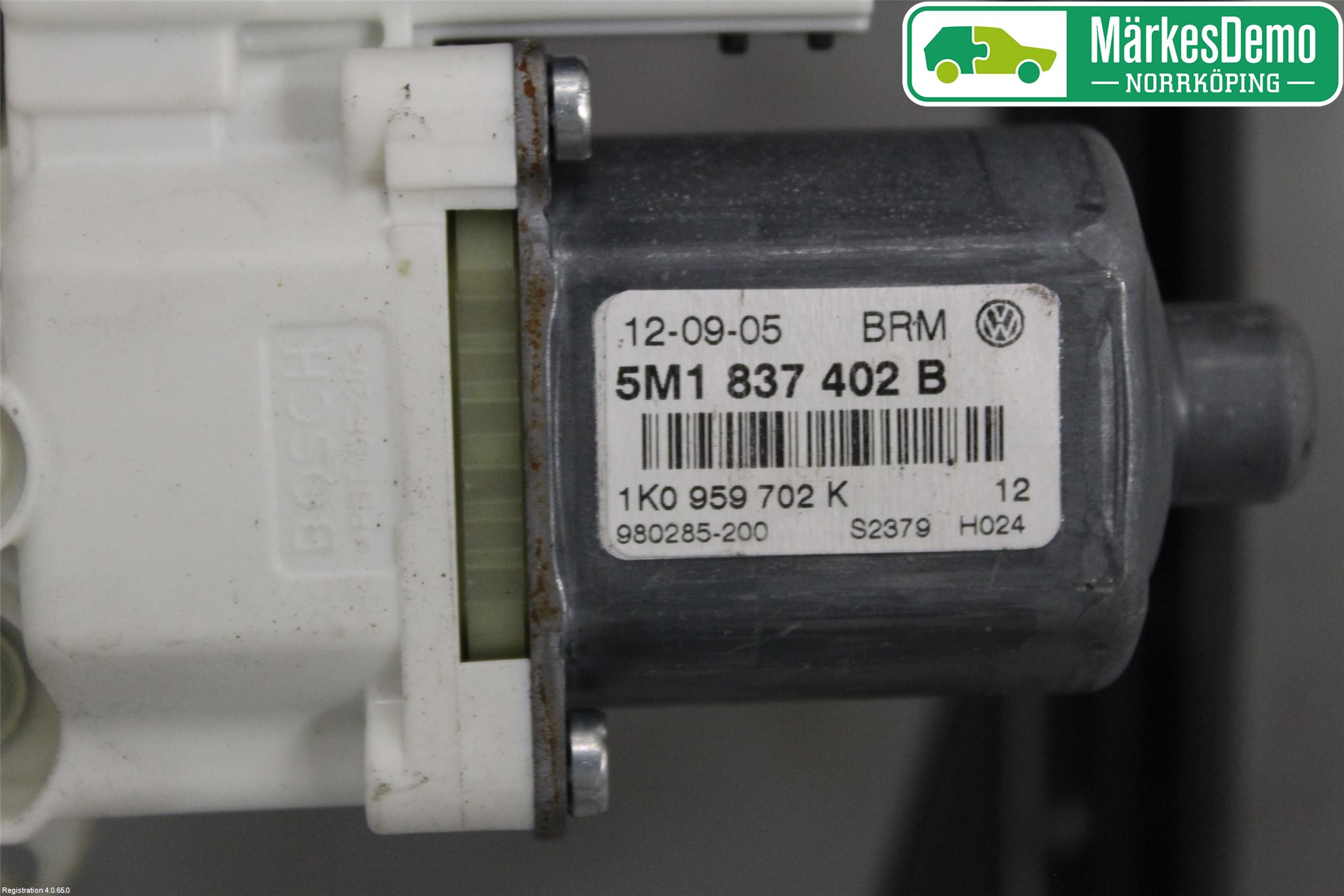 Volkswagen VW GOLF PLUS/CROSS GOLF 04-14 Vindusheis El Komp