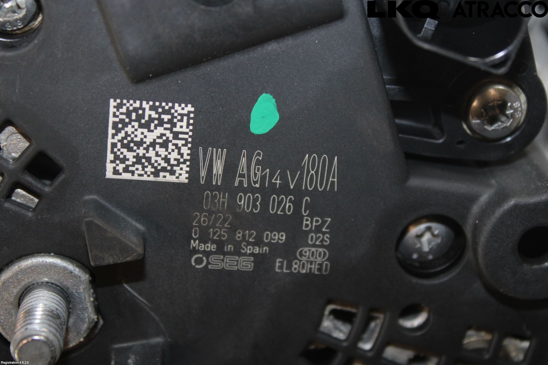 Volkswagen VW TRANSP/CARAVELLE (T7) 22-24 Dynamo