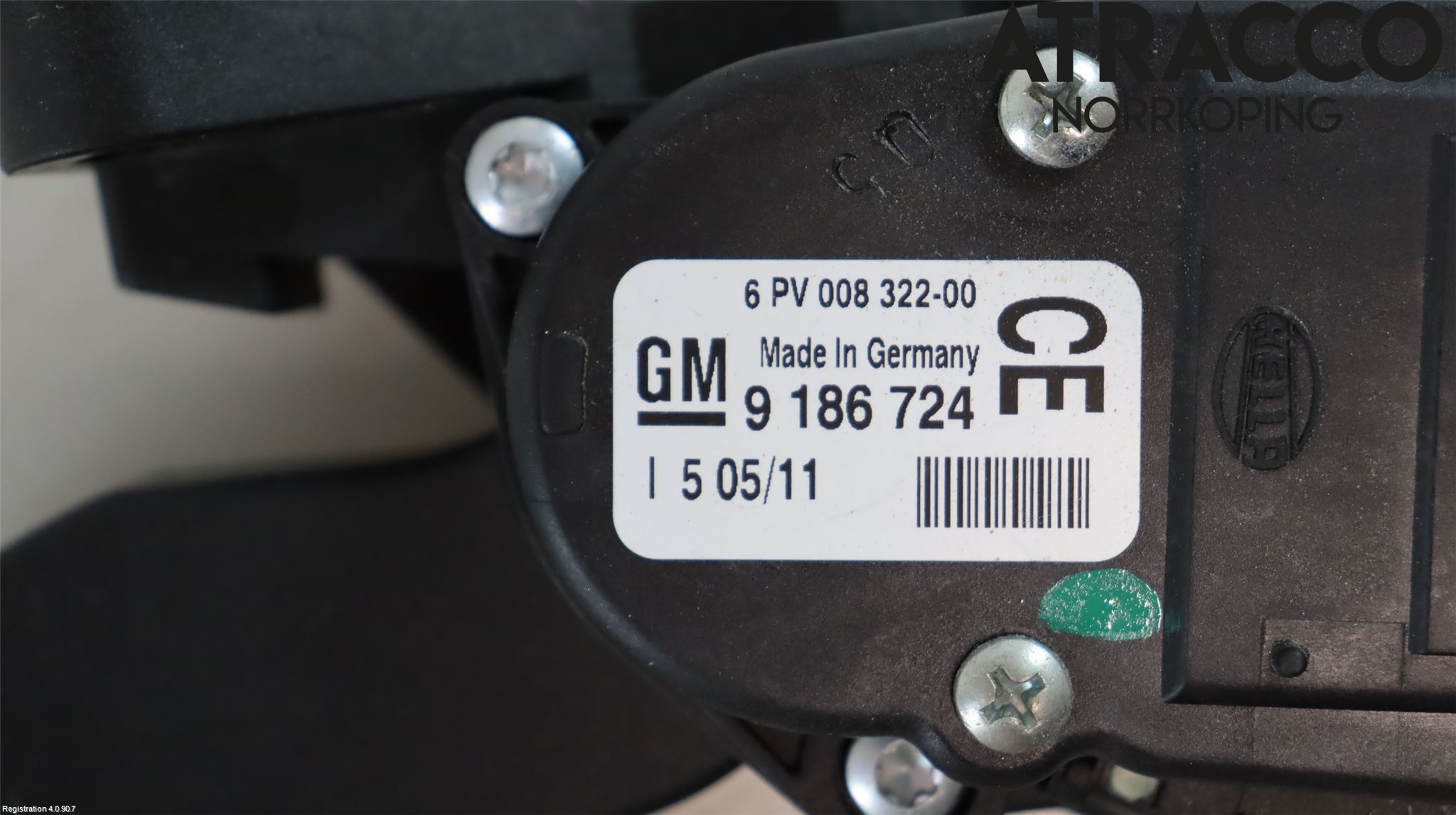 Saab 9-3 VER2/VER3 08-15 Gasspedal