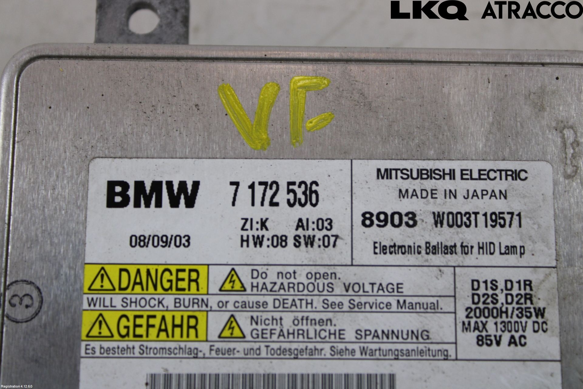 BMW 3 E90/91 SED/TOU 05-12 Styreenhet Xenon