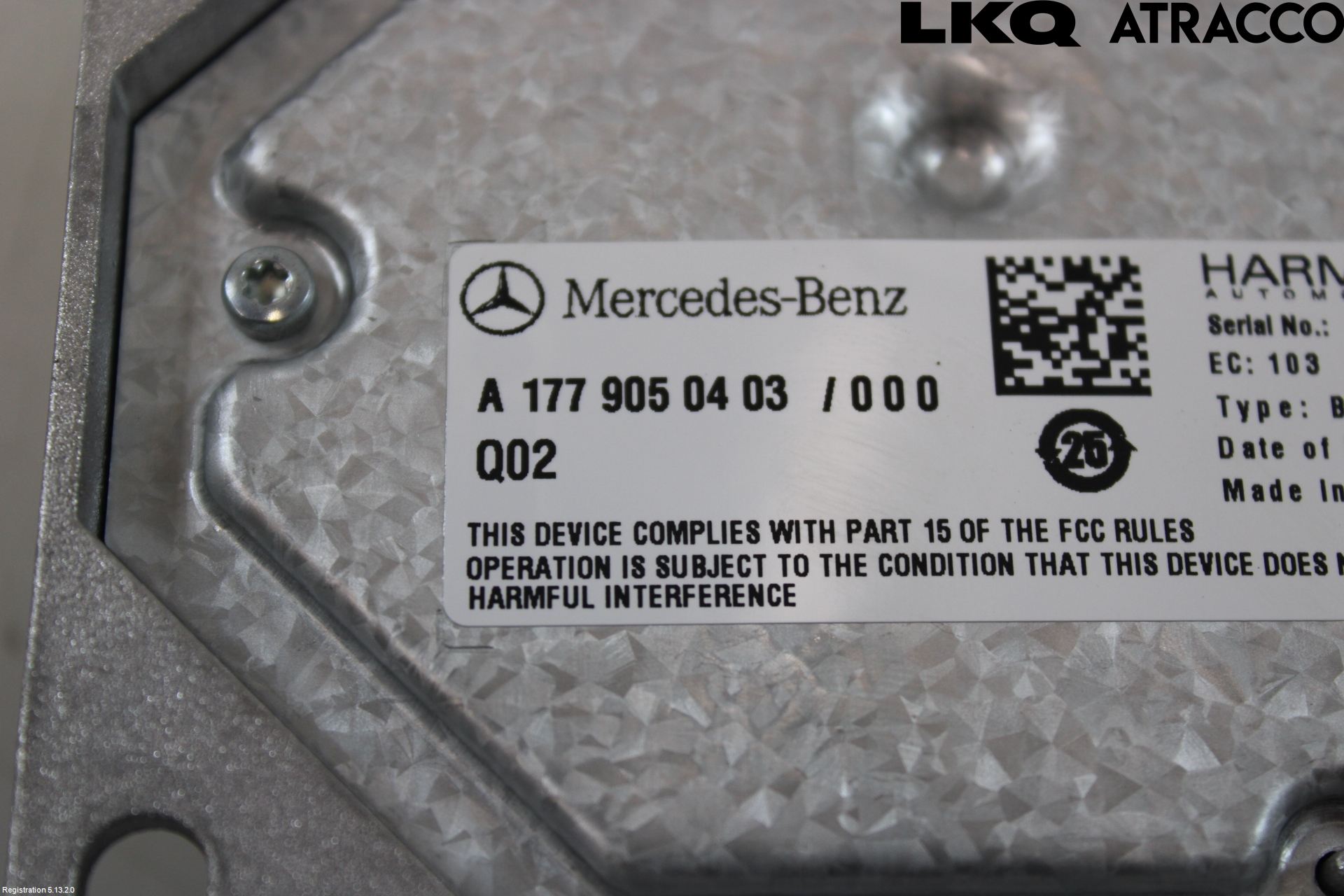 Mercedes-Benz MB EQA (H243) 21- Stereo Forsterker