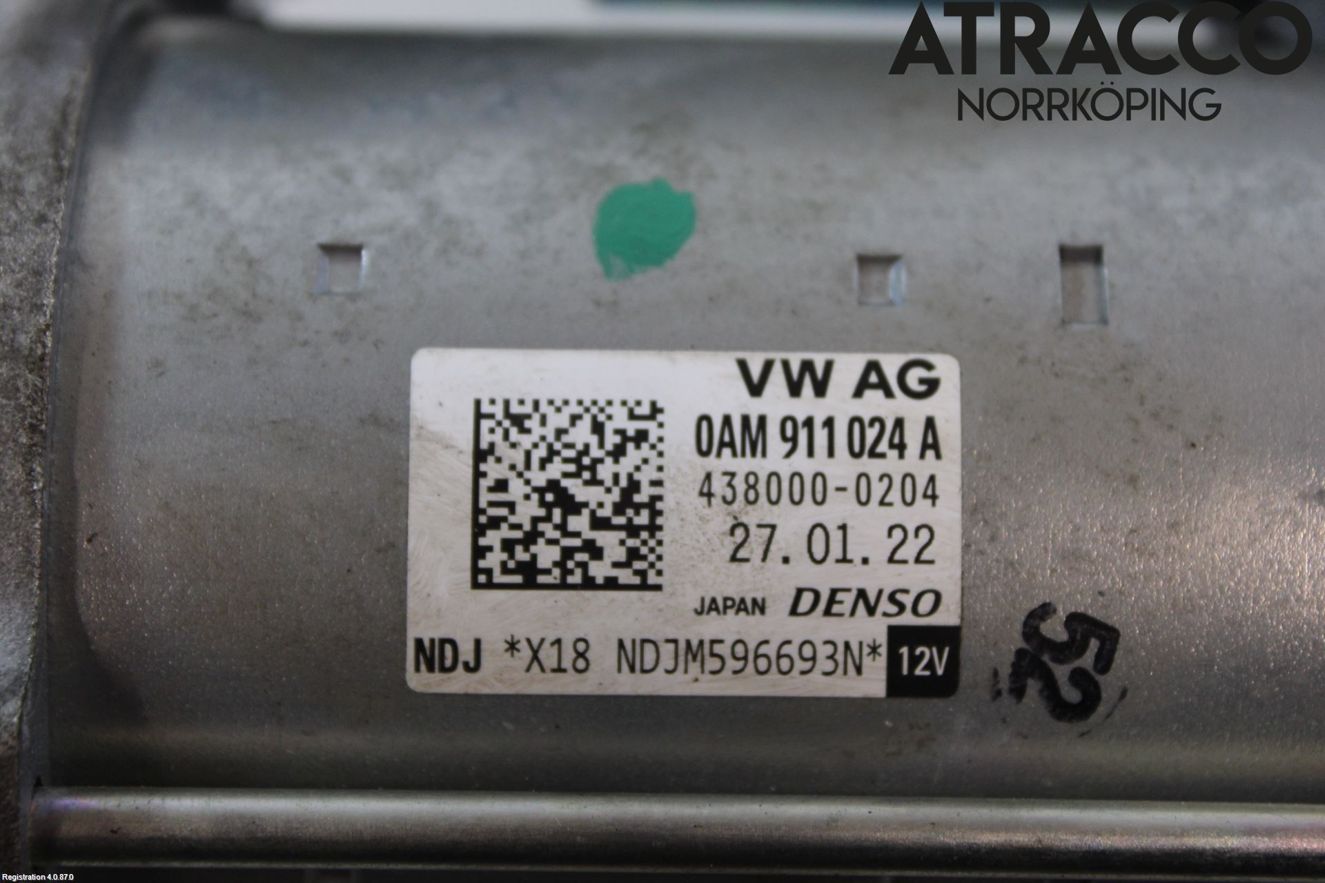 Volkswagen VW TAIGO 22- Startmotor