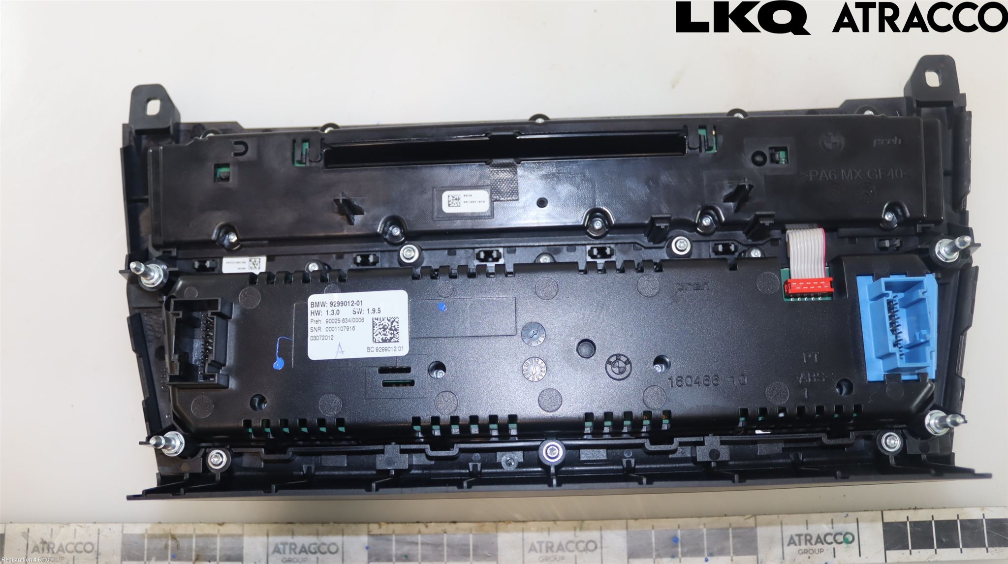 BMW 5 F10/F11/F18 09-17 Varmeapparat Panel(Regulering)