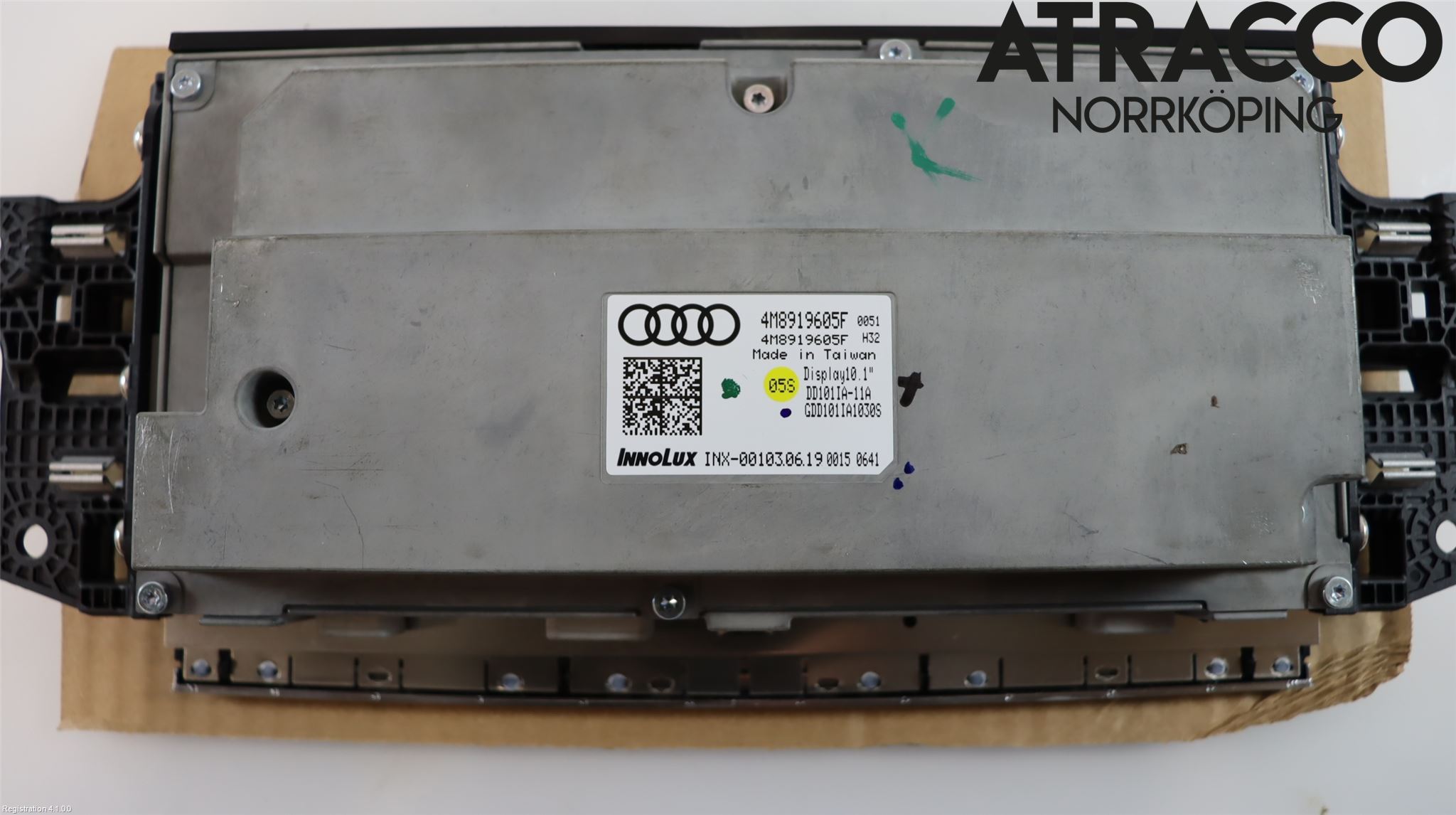 Audi Q7/SQ7 Instr Skjerm Dvd-Gps-Ac-Tlf