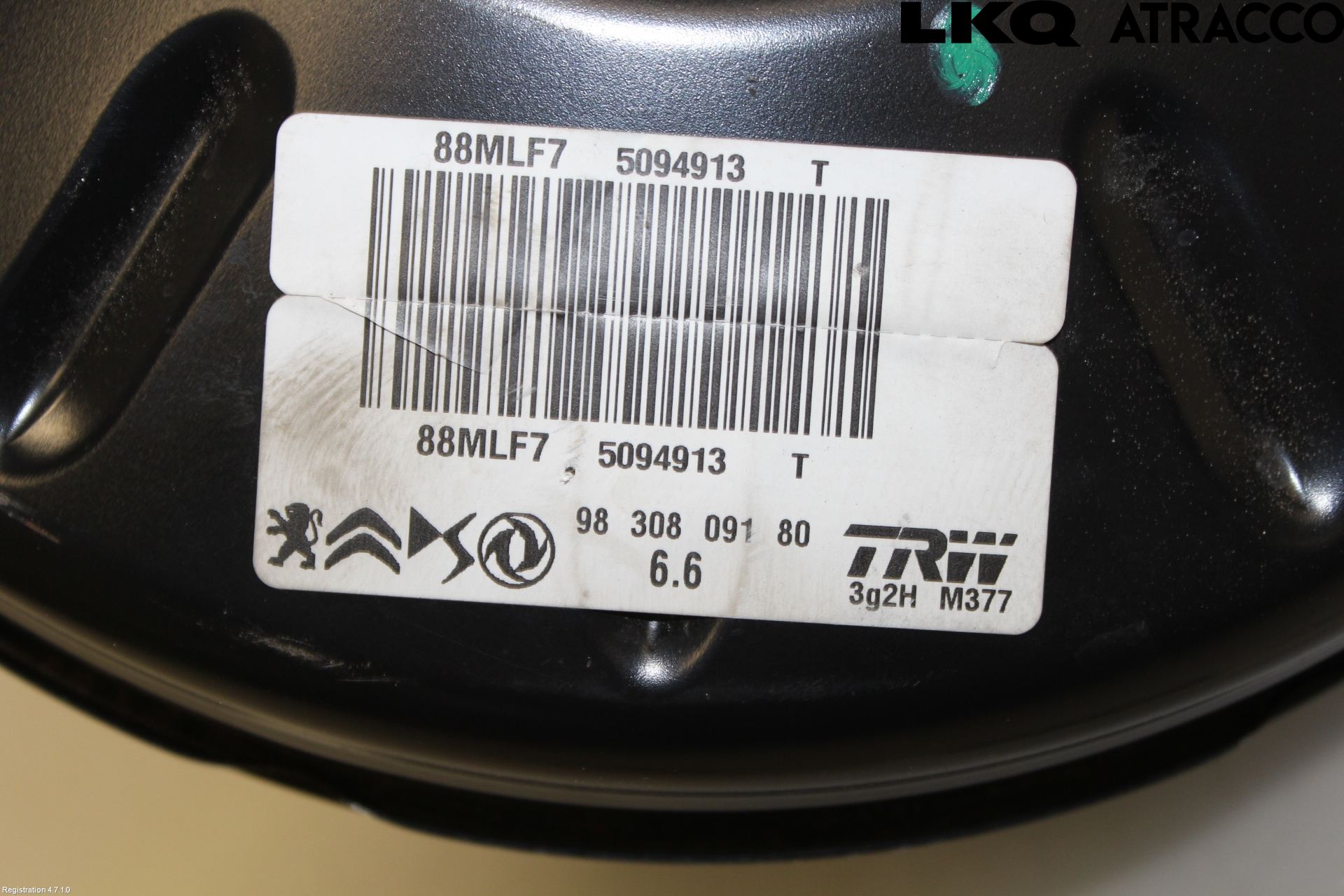 Opel CORSA F, CORSA-E 20- Bremseservo