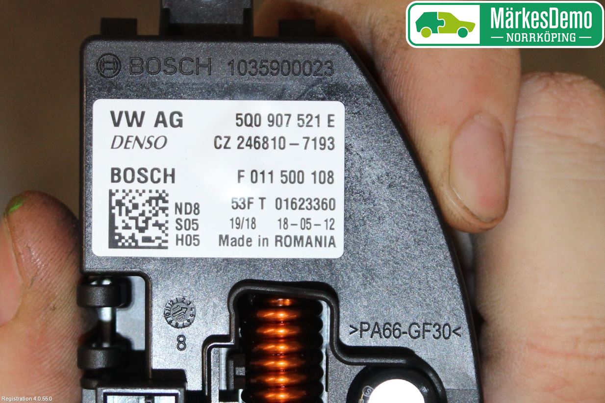 Skoda OCTAVIA (5E) 13-20 Varmeapparat Viftemotstand