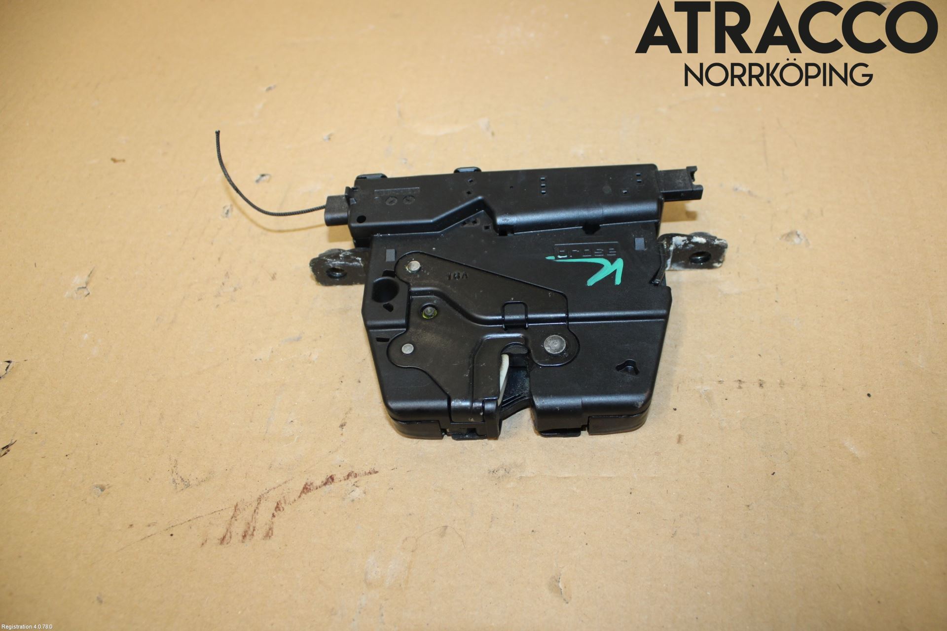 BMW 5 F10/F11/F18 09-17 Bakluke-Lokk Låsekasse