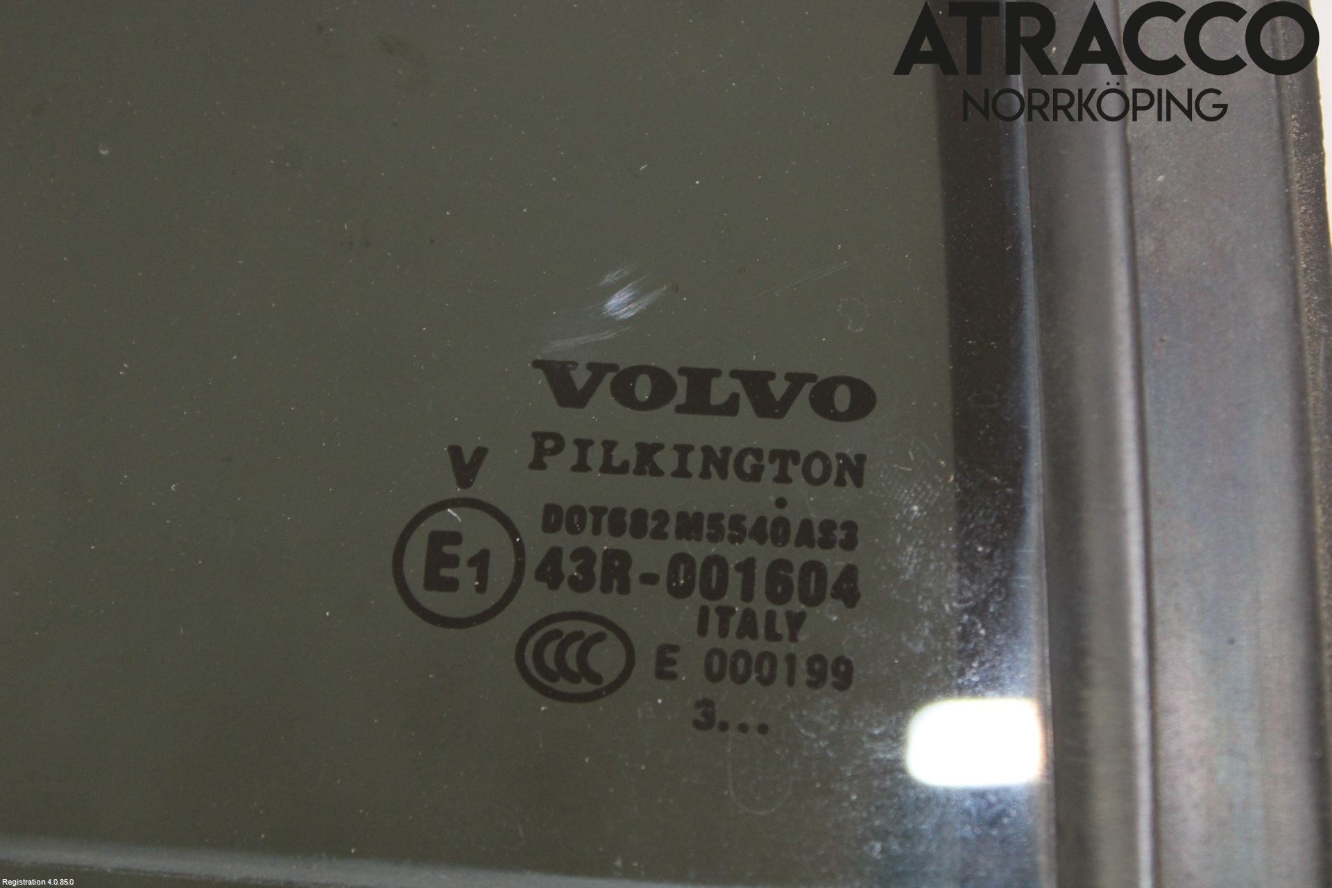 Volvo XC90 03-06 Dørrute Bak Vens Trekant 4D
