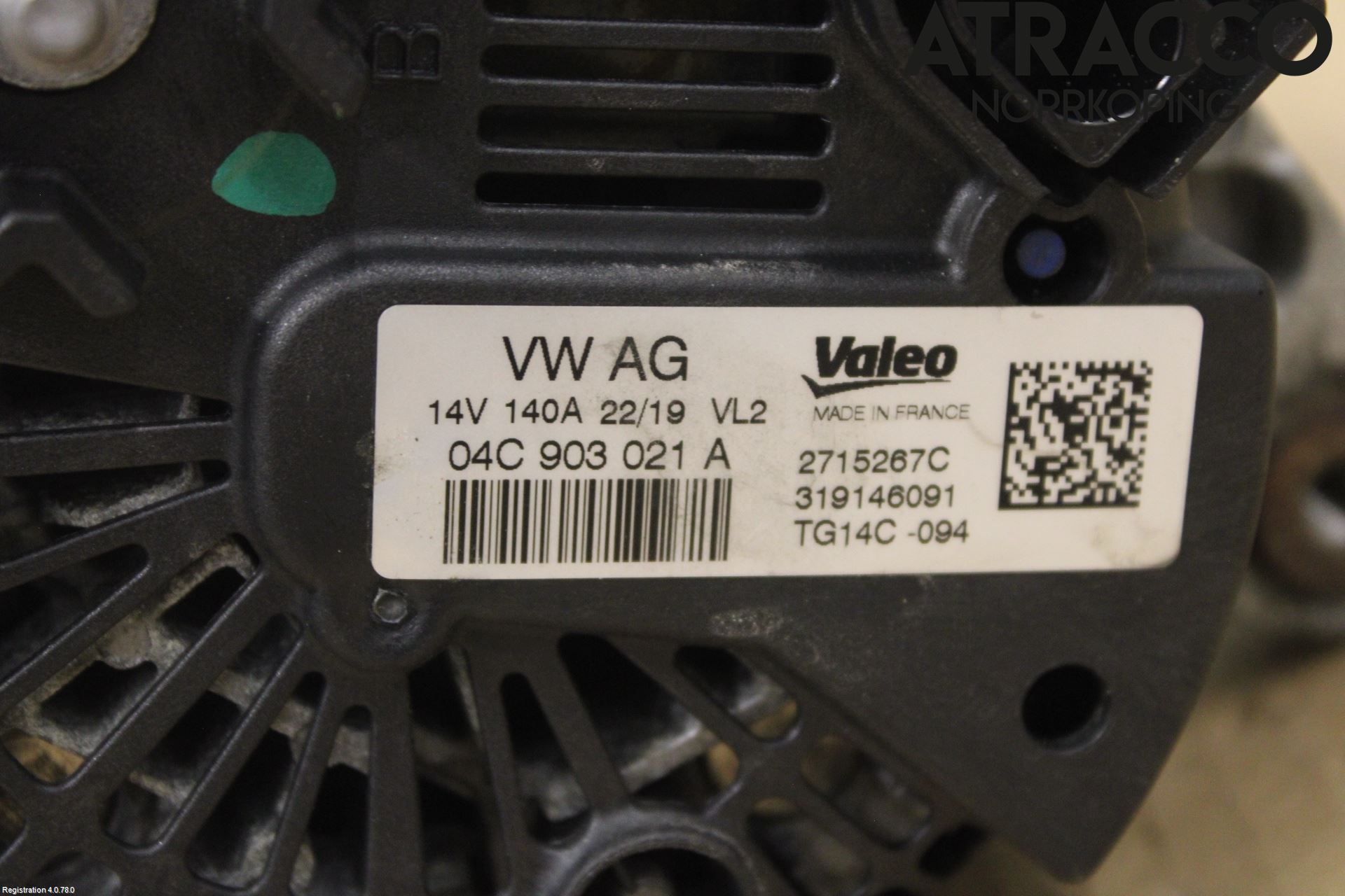 Volkswagen VW GOLF / E-GOLF VII 13-20 Dynamo