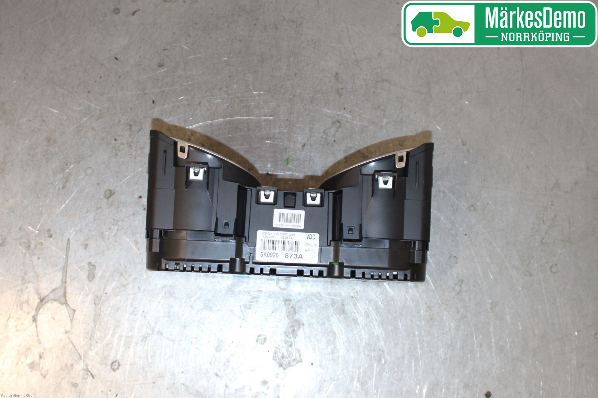 Volkswagen VW GOLF VI 09-13 Instr Kombinert